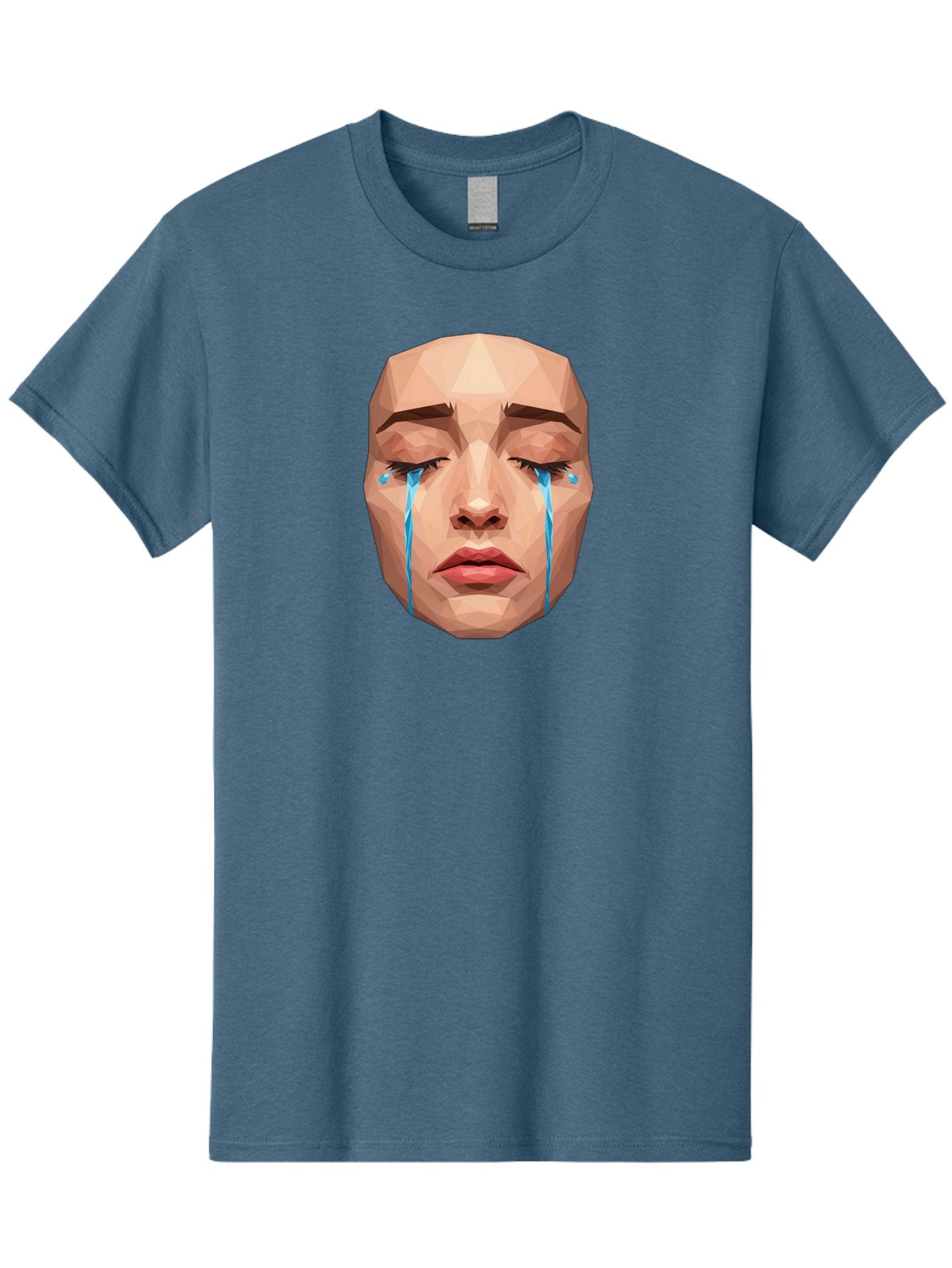 Crying-Face-3 Men'S Graphic Tee, 100% Cotton, Comfortable Casual Summer Wear, Machine Washable, Vintage Camera, Old Camera, Antique Camera, Black Camera, Classic Photography, Photography Equipment, Nostalgic Device, Film Camera, Camera Art Bai753 3