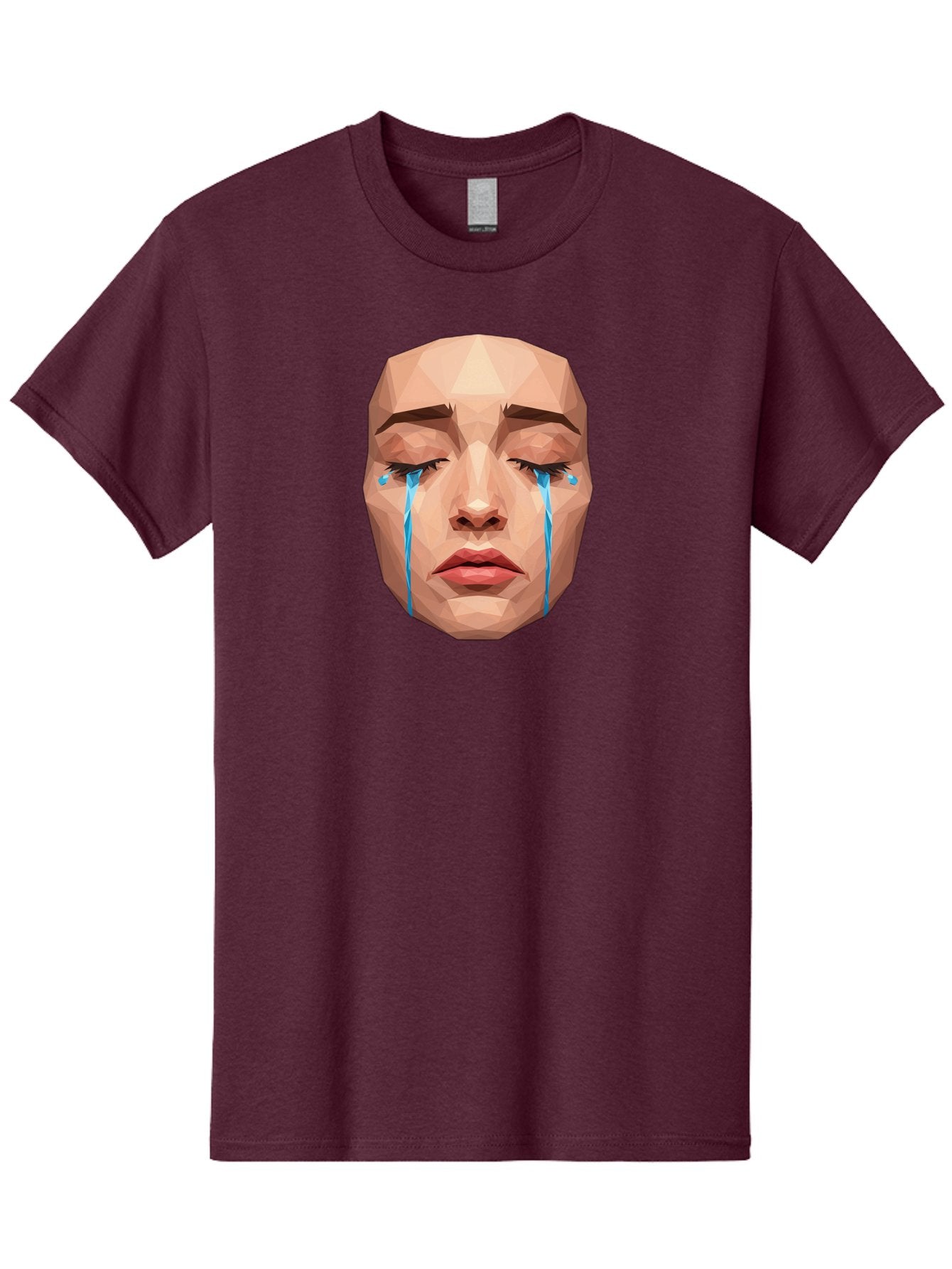 Crying-Face-3 Men'S Graphic Tee, 100% Cotton, Comfortable Casual Summer Wear, Machine Washable, Vintage Camera, Old Camera, Antique Camera, Black Camera, Classic Photography, Photography Equipment, Nostalgic Device, Film Camera, Camera Art Bai753 8