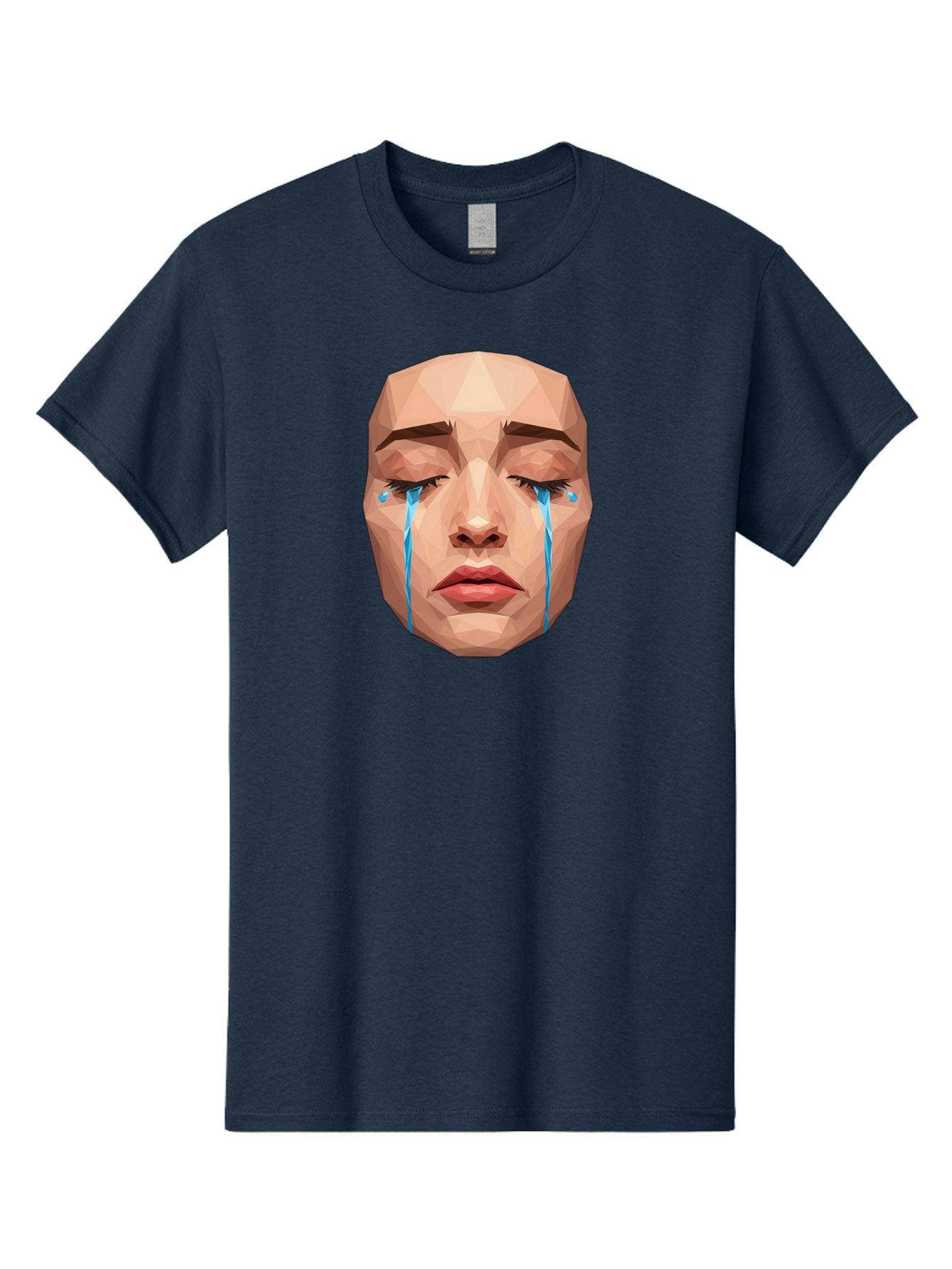 Crying-Face-3 Men'S Graphic Tee, 100% Cotton, Comfortable Casual Summer Wear, Machine Washable, Vintage Camera, Old Camera, Antique Camera, Black Camera, Classic Photography, Photography Equipment, Nostalgic Device, Film Camera, Camera Art Bai753 10