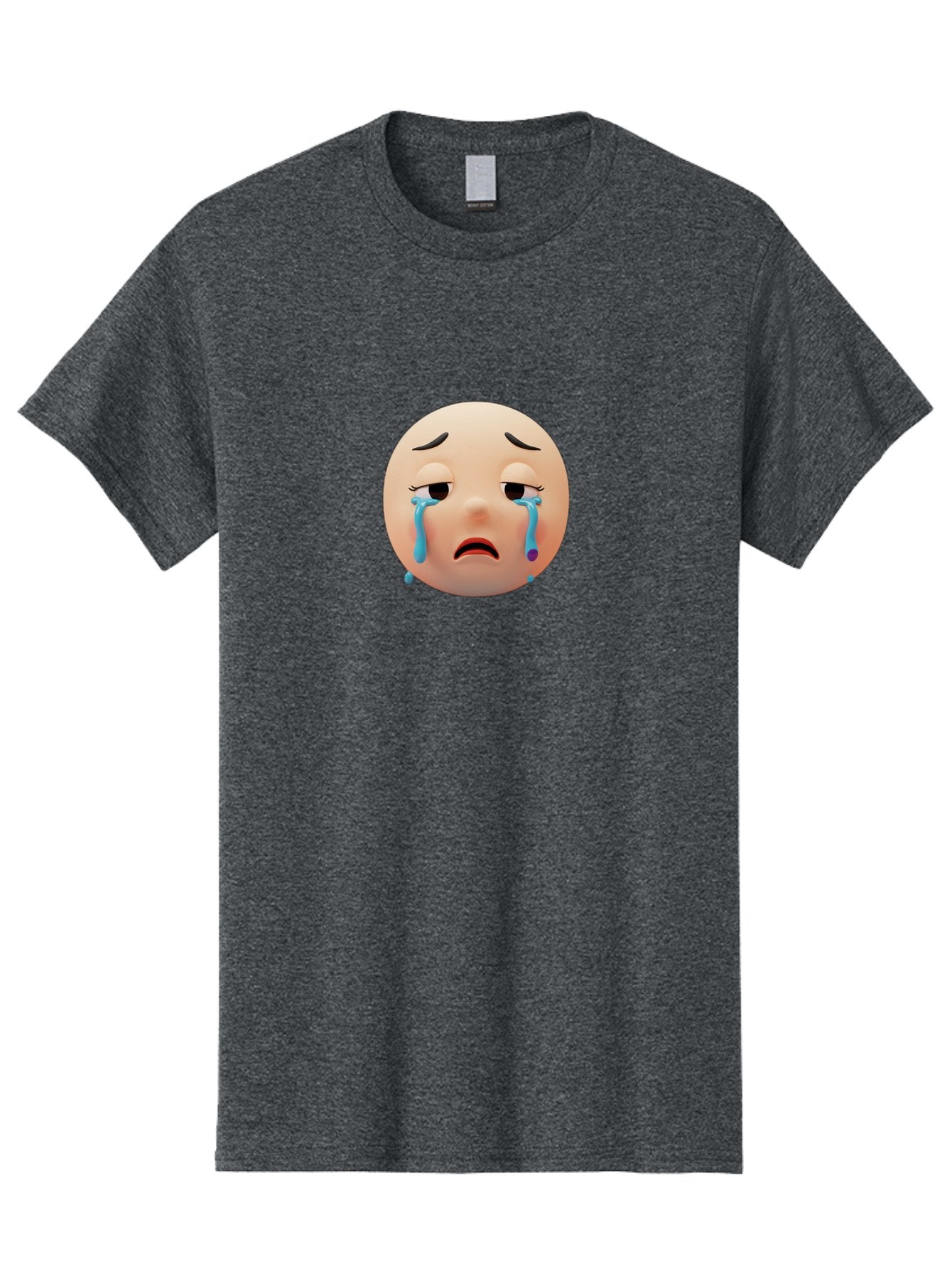 Crying-Face-4 Men'S Graphic Tee, 100% Cotton, Comfortable Casual Summer Wear, Machine Washable, Vintage Camera, Old Camera, Antique Camera, Black Camera, Classic Photography, Photography Equipment, Nostalgic Device, Film Camera, Camera Art Bai754 13