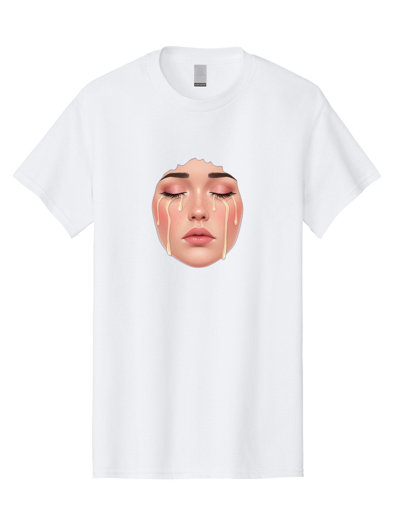 Crying-Face-Mask Men'S Graphic Tee, 100% Cotton, Comfortable Casual Summer Wear, Machine Washable, Vintage Camera, Old Camera, Antique Camera, Black Camera, Classic Photography, Photography Equipment, Nostalgic Device, Film Camera, Camera Art Bai755 12
