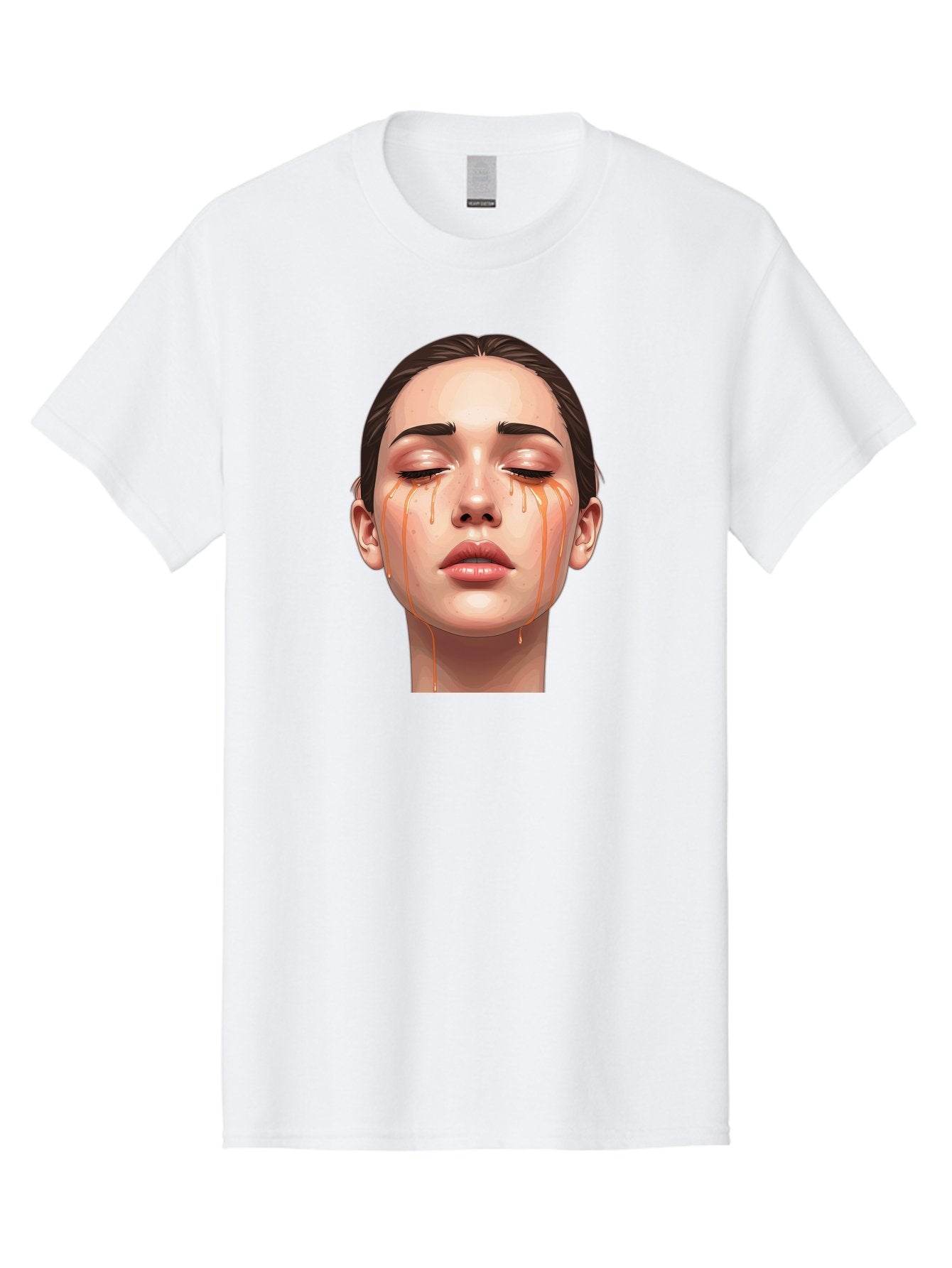 Crying-Woman-1 Men'S Graphic Tee, 100% Cotton, Comfortable Casual Summer Wear, Machine Washable, Vintage Camera, Old Camera, Antique Camera, Black Camera, Classic Photography, Photography Equipment, Nostalgic Device, Film Camera, Camera Art Bai757 3