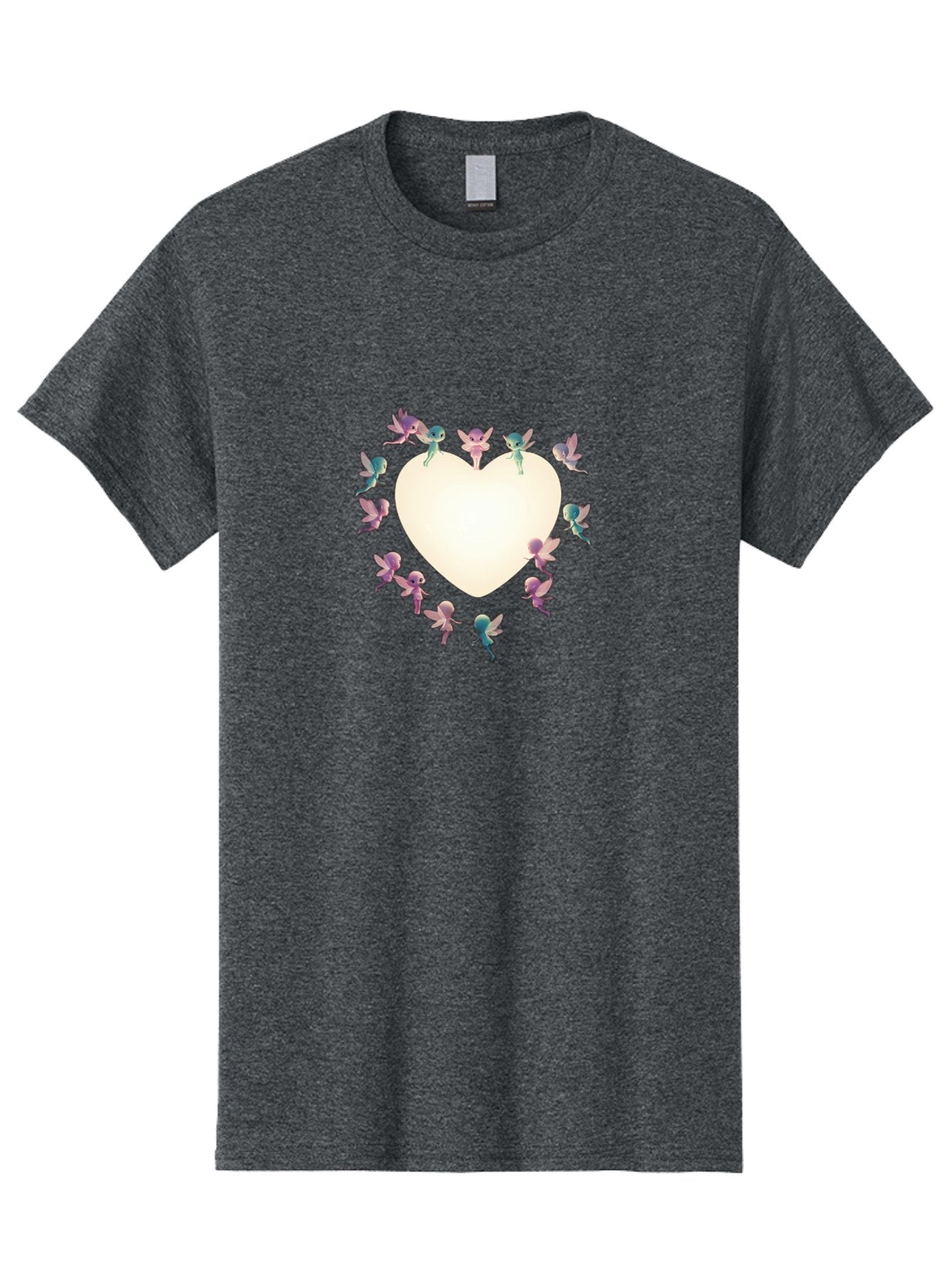 Cupid-Fairies-Heart Men'S Graphic Tee, 100% Cotton, Comfortable Casual Summer Wear, Machine Washable, Vintage Camera, Old Camera, Antique Camera, Black Camera, Classic Photography, Photography Equipment, Nostalgic Device, Film Camera, Bai760 4