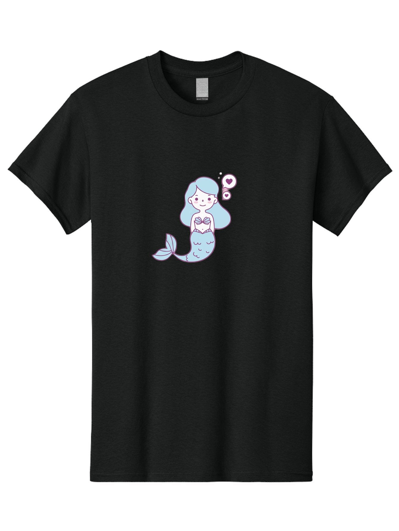 Cute-Mermaid-1 Men'S Graphic Tee, 100% Cotton, Comfortable Casual Summer Wear, Machine Washable, Vintage Camera, Old Camera, Antique Camera, Black Camera, Classic Photography, Photography Equipment, Nostalgic Device, Film Camera, Camera Art Bai763