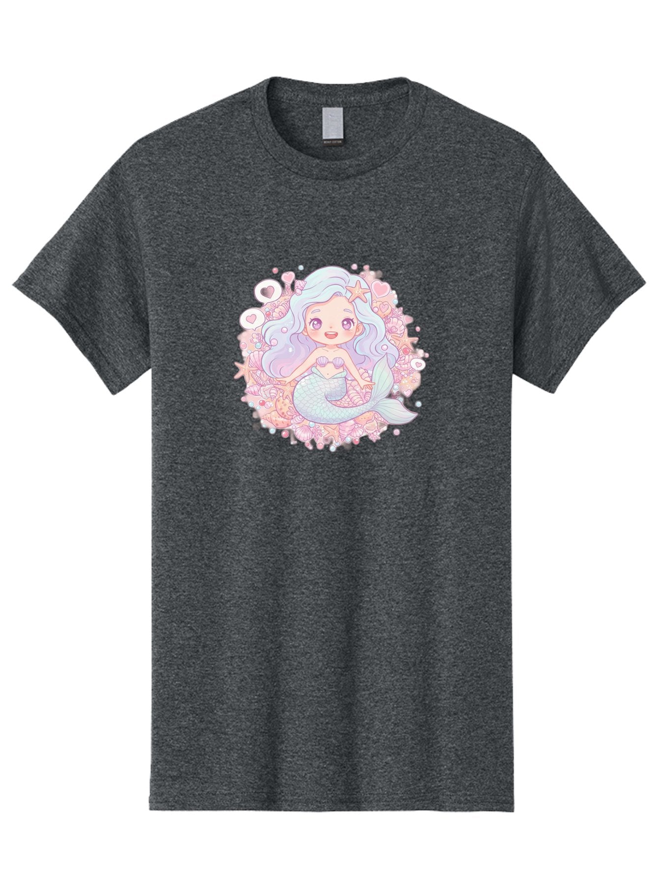 Cute-Mermaid-Girl-1 Men'S Graphic Tee, 100% Cotton, Comfortable Casual Summer Wear, Machine Washable, Vintage Camera, Old Camera, Antique Camera, Black Camera, Classic Photography, Photography Equipment, Nostalgic Device, Film Camera, Bai764 7