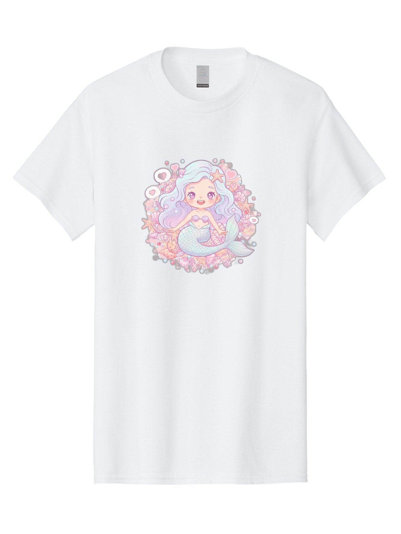 Cute-Mermaid-Girl-1 Men'S Graphic Tee, 100% Cotton, Comfortable Casual Summer Wear, Machine Washable, Vintage Camera, Old Camera, Antique Camera, Black Camera, Classic Photography, Photography Equipment, Nostalgic Device, Film Camera, Bai764 5