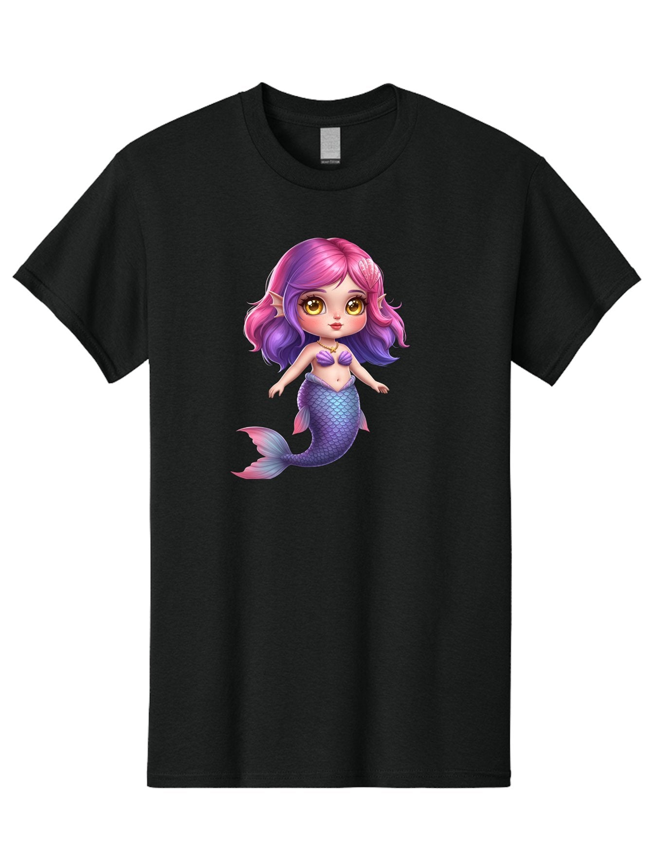 Cute-Mermaid-Girl Men'S Graphic Tee, 100% Cotton, Comfortable Casual Summer Wear, Machine Washable, Vintage Camera, Old Camera, Antique Camera, Black Camera, Classic Photography, Photography Equipment, Nostalgic Device, Film Camera, Camera Art Bai765