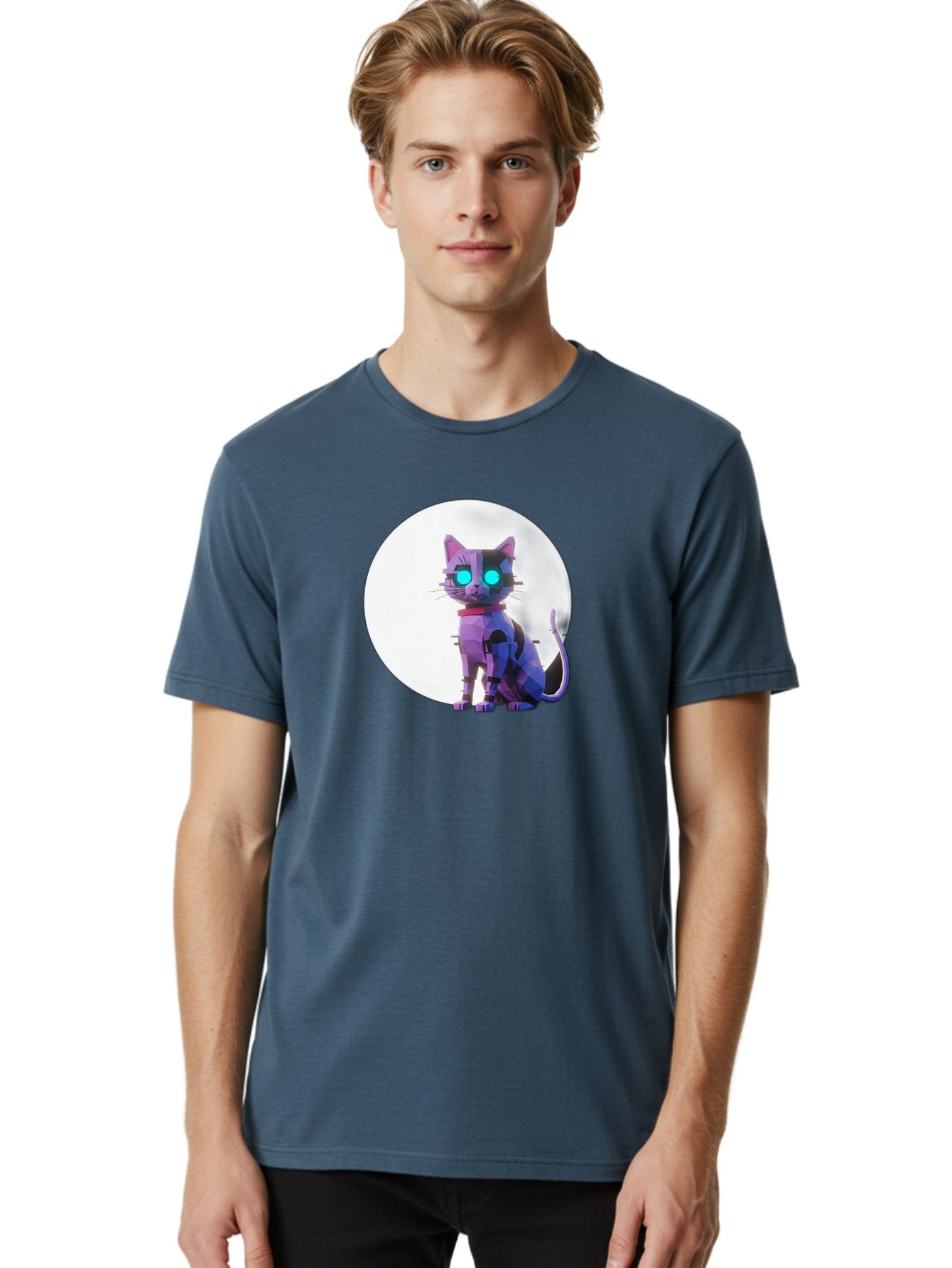 Cybernetic-Cat Men'S Graphic Tee, 100% Cotton, Comfortable Casual Summer Wear, Machine Washable, Vintage Camera, Old Camera, Antique Camera, Black Camera, Classic Photography, Photography Equipment, Nostalgic Device, Film Camera, Camera Art Bai767 26