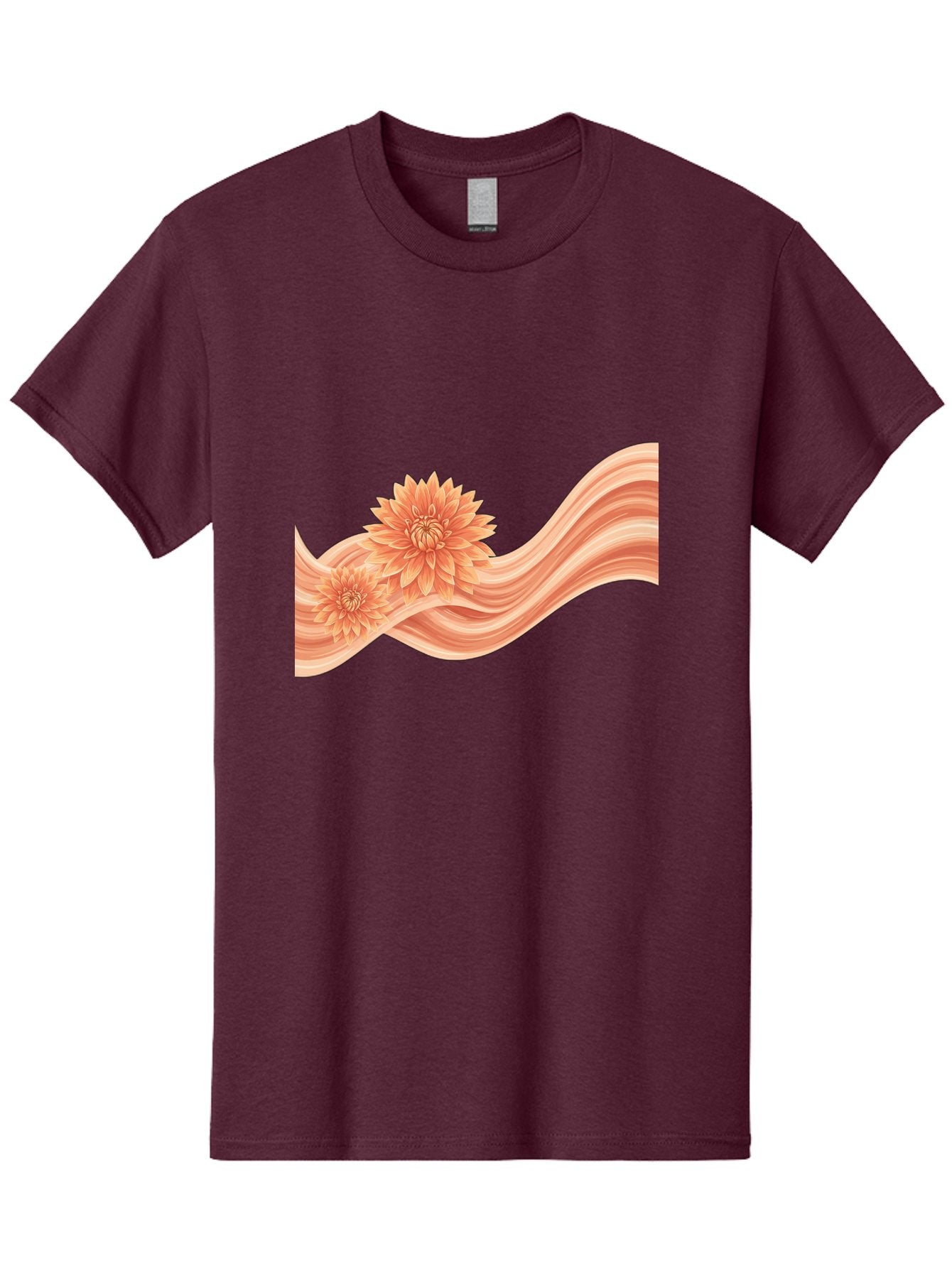 Dahlias-On-Ribbon Men'S Graphic Tee, 100% Cotton, Comfortable Casual Summer Wear, Machine Washable, Vintage Camera, Old Camera, Antique Camera, Black Camera, Classic Photography, Photography Equipment, Nostalgic Device, Film Camera, Camera Art Bai768