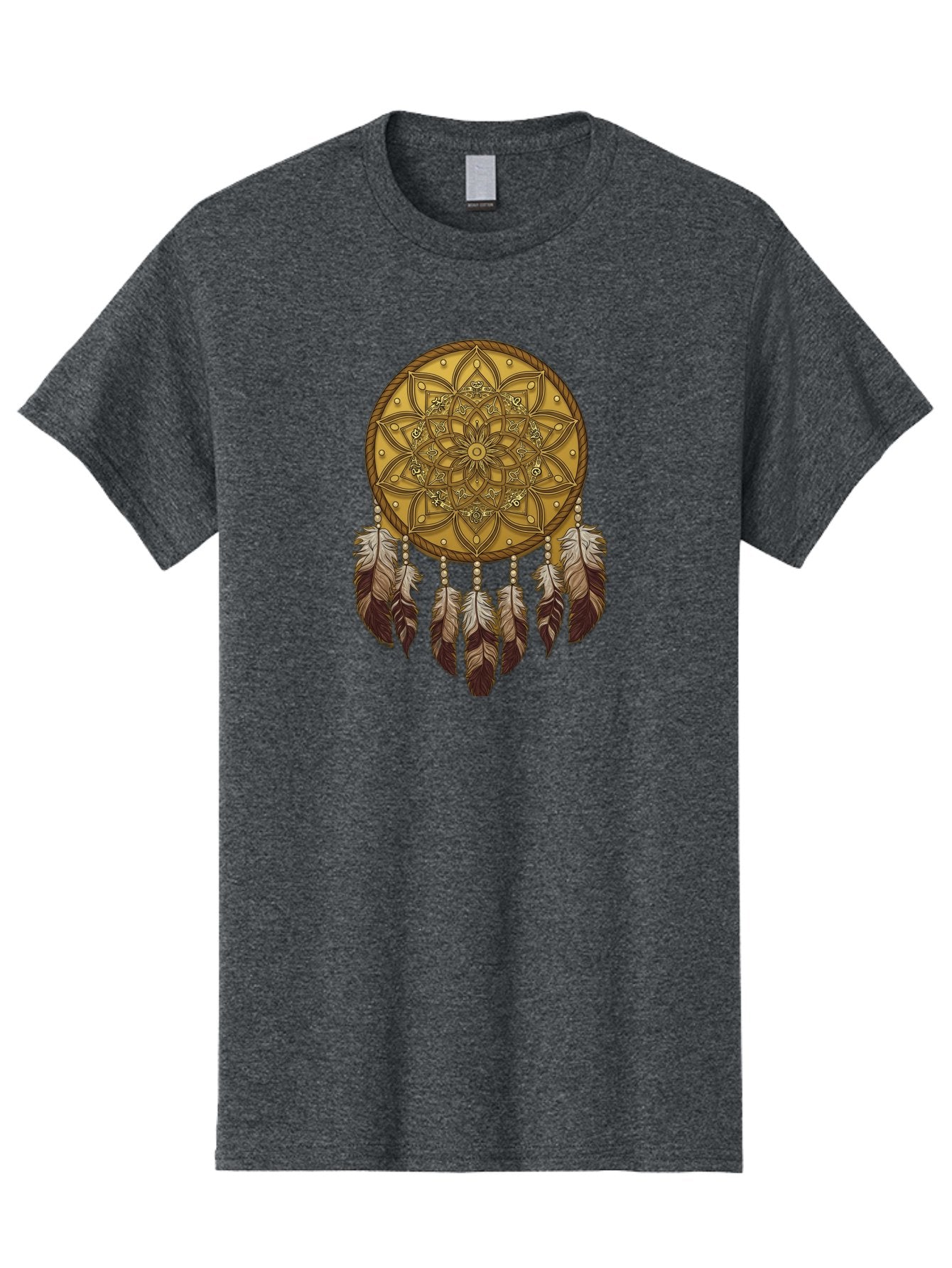 Dreamcatcher-Mandala Men'S Graphic Tee, 100% Cotton, Comfortable Casual Summer Wear, Machine Washable, Vintage Camera, Old Camera, Antique Camera, Black Camera, Classic Photography, Photography Equipment, Nostalgic Device, Film Camera, Bai775