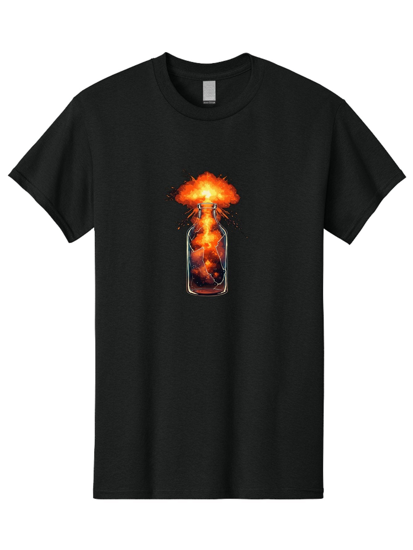 Exploding-Bottle Men'S Graphic Tee, 100% Cotton, Comfortable Casual Summer Wear, Machine Washable, Vintage Camera, Old Camera, Antique Camera, Black Camera, Classic Photography, Photography Equipment, Nostalgic Device, Film Camera, Camera Art Bai781 14