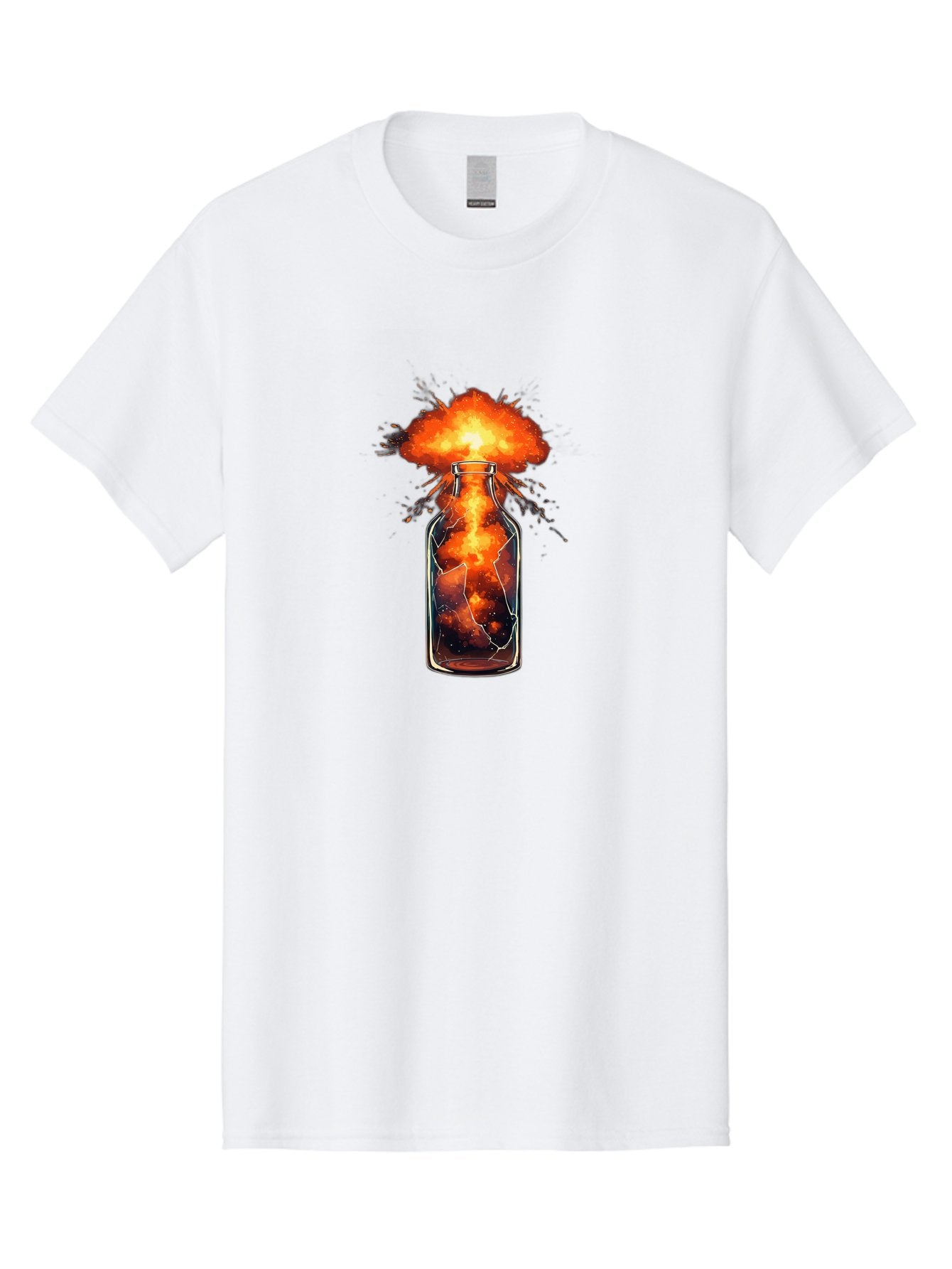 Exploding-Bottle Men'S Graphic Tee, 100% Cotton, Comfortable Casual Summer Wear, Machine Washable, Vintage Camera, Old Camera, Antique Camera, Black Camera, Classic Photography, Photography Equipment, Nostalgic Device, Film Camera, Camera Art Bai781 11