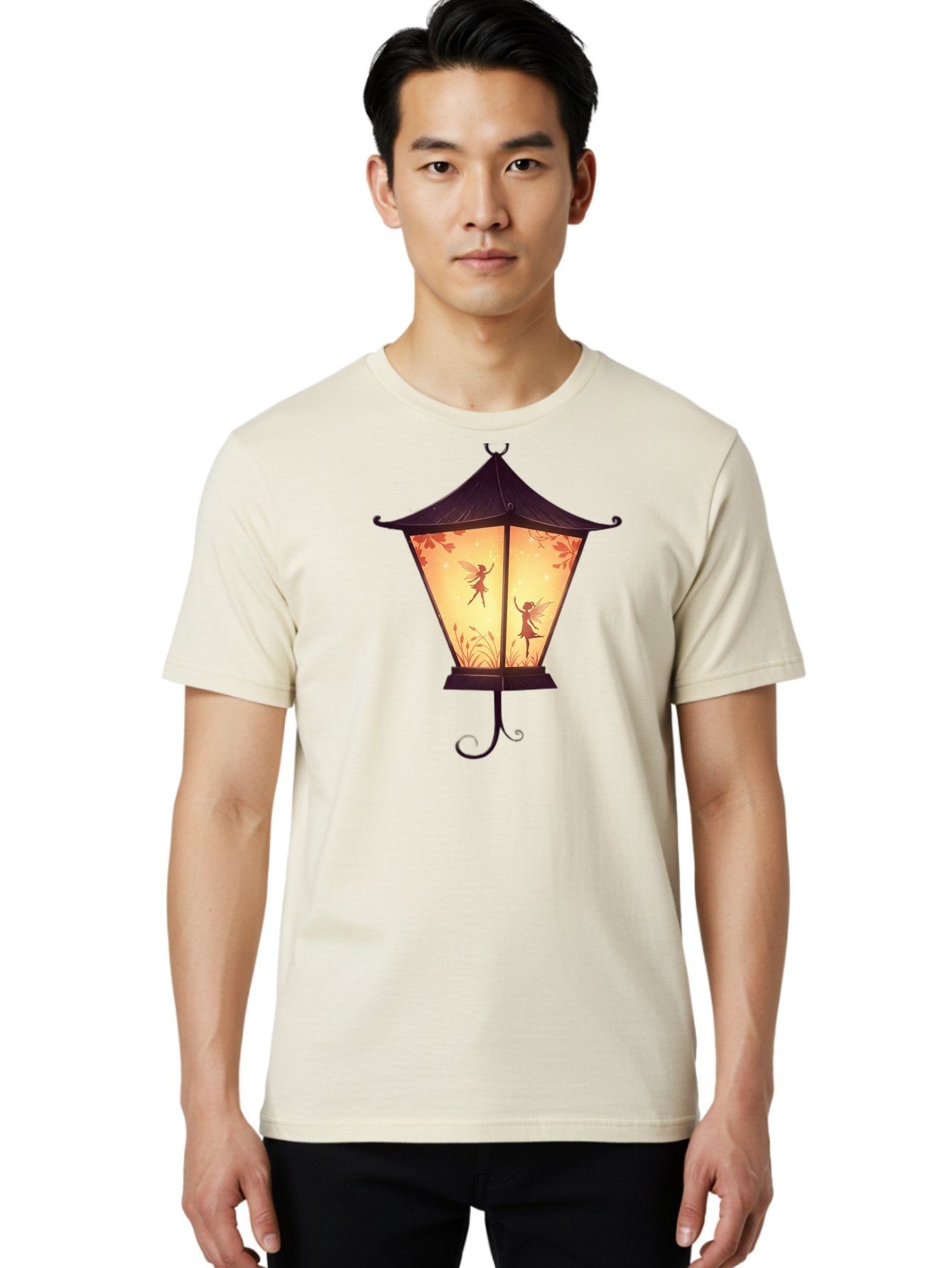Fairy-Lantern-3 Men'S Graphic Tee, 100% Cotton, Comfortable Casual Summer Wear, Machine Washable, Vintage Camera, Old Camera, Antique Camera, Black Camera, Classic Photography, Photography Equipment, Nostalgic Device, Film Camera, Camera Art Bai793 24