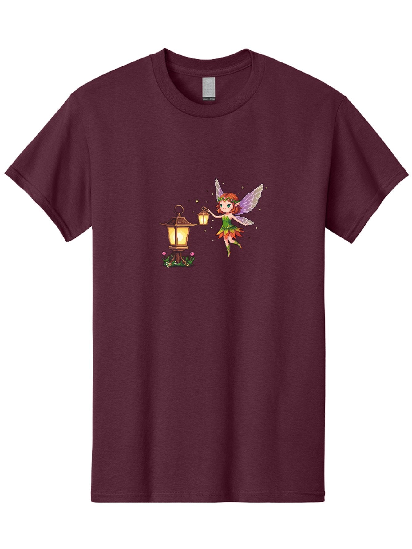 Fairy-With-Lantern-2 Men'S Graphic Tee, 100% Cotton, Comfortable Casual Summer Wear, Machine Washable, Vintage Camera, Old Camera, Antique Camera, Black Camera, Classic Photography, Photography Equipment, Nostalgic Device, Film Camera, Bai799 5