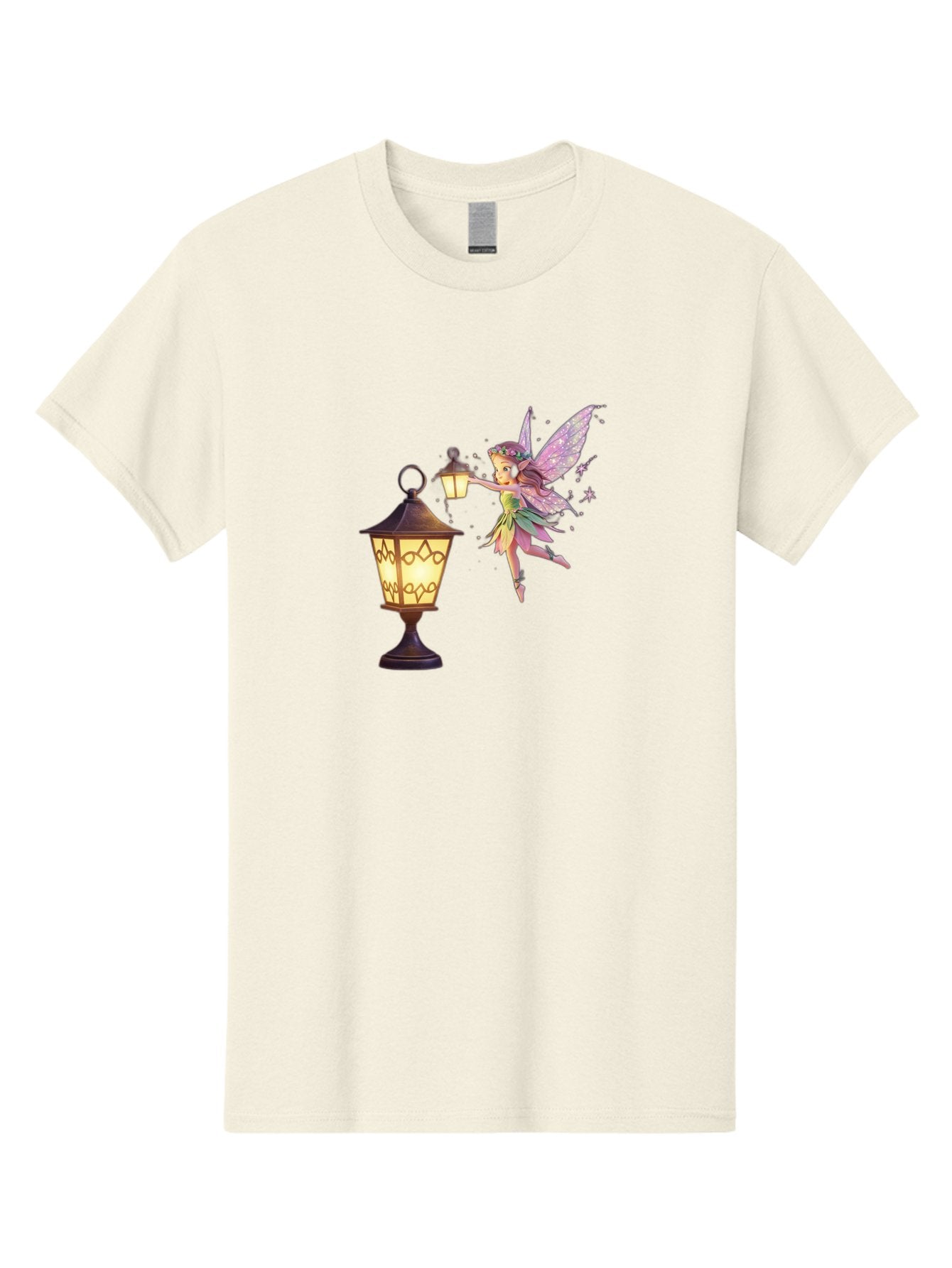 Fairy-With-Lantern-3 Men'S Graphic Tee, 100% Cotton, Comfortable Casual Summer Wear, Machine Washable, Vintage Camera, Old Camera, Antique Camera, Black Camera, Classic Photography, Photography Equipment, Nostalgic Device, Film Camera, Bai800