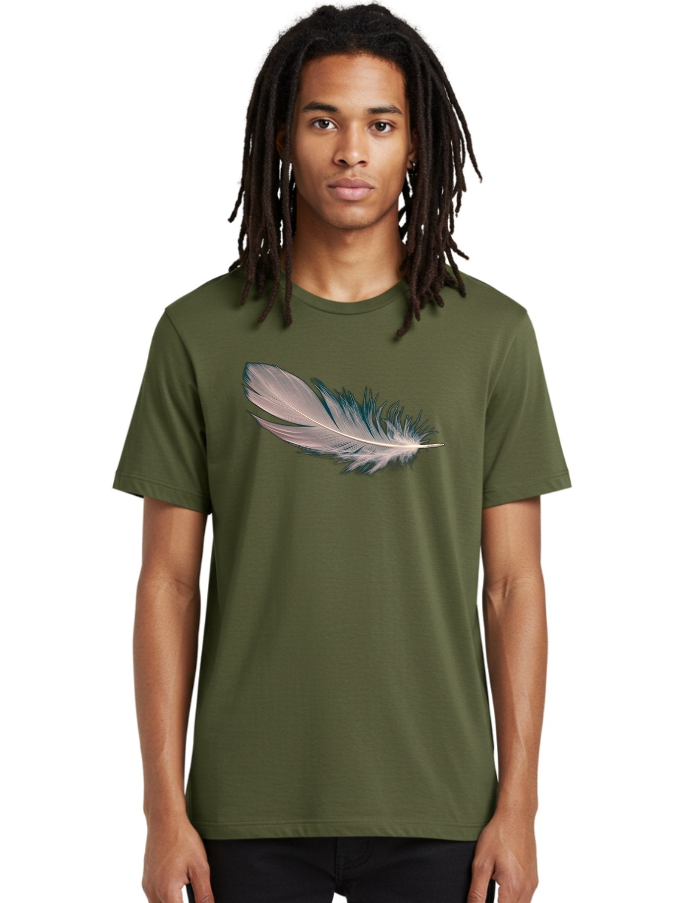 Feather-2 Men'S Graphic Tee, 100% Cotton, Comfortable Casual Summer Wear, Machine Washable, Vintage Camera, Old Camera, Antique Camera, Black Camera, Classic Photography, Photography Equipment, Nostalgic Device, Film Camera, Camera Art Bai805 29