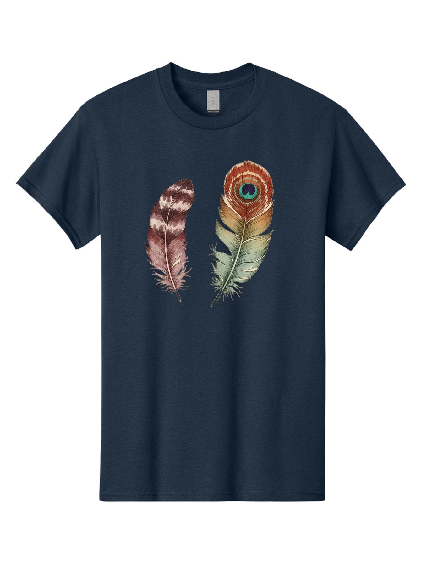 Feathers-13 Men'S Graphic Tee, 100% Cotton, Comfortable Casual Summer Wear, Machine Washable, Vintage Camera, Old Camera, Antique Camera, Black Camera, Classic Photography, Photography Equipment, Nostalgic Device, Film Camera, Camera Art Bai816 6