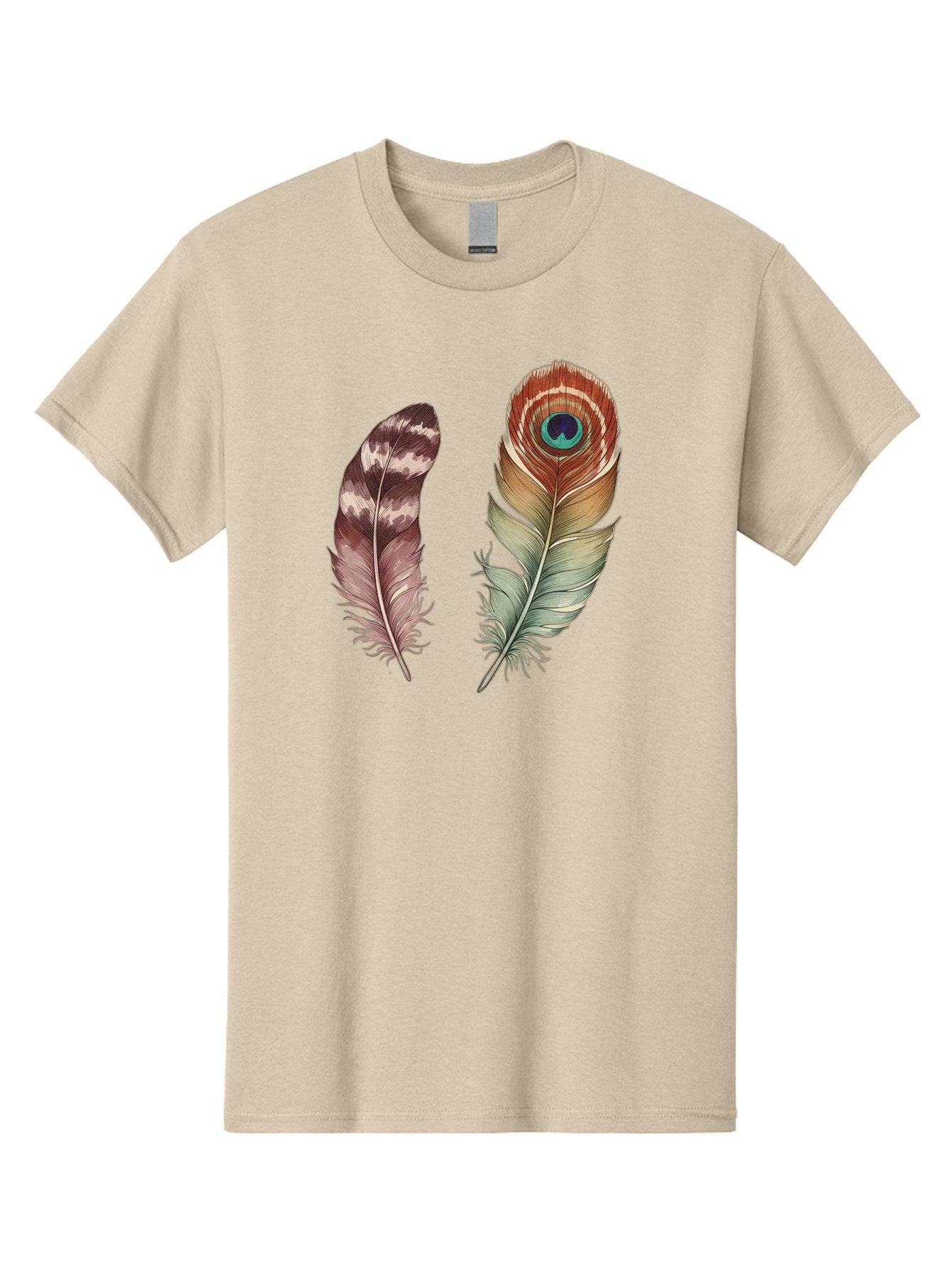 Feathers-13 Men'S Graphic Tee, 100% Cotton, Comfortable Casual Summer Wear, Machine Washable, Vintage Camera, Old Camera, Antique Camera, Black Camera, Classic Photography, Photography Equipment, Nostalgic Device, Film Camera, Camera Art Bai816 9