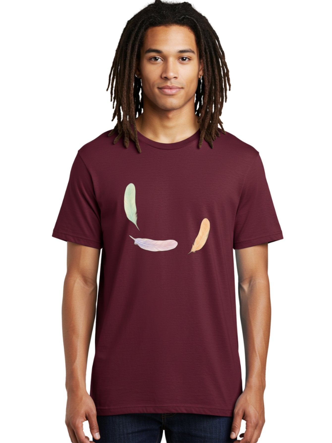 Feathers-8 Men'S Graphic Tee, 100% Cotton, Comfortable Casual Summer Wear, Machine Washable, Vintage Camera, Old Camera, Antique Camera, Black Camera, Classic Photography, Photography Equipment, Nostalgic Device, Film Camera, Camera Art Bai826 29