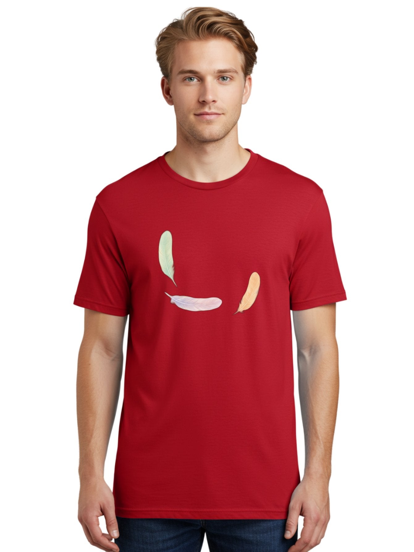 Feathers-8 Men'S Graphic Tee, 100% Cotton, Comfortable Casual Summer Wear, Machine Washable, Vintage Camera, Old Camera, Antique Camera, Black Camera, Classic Photography, Photography Equipment, Nostalgic Device, Film Camera, Camera Art Bai826 17