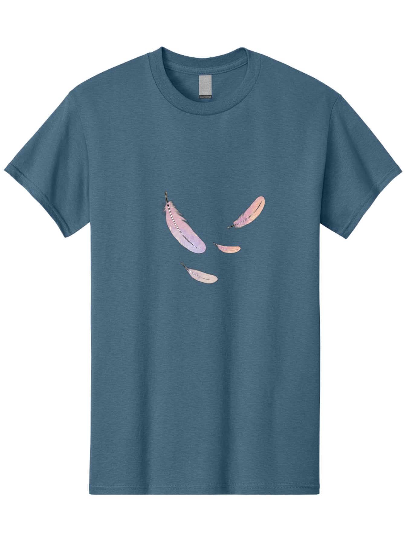 Feathers-9 Men'S Graphic Tee, 100% Cotton, Comfortable Casual Summer Wear, Machine Washable, Vintage Camera, Old Camera, Antique Camera, Black Camera, Classic Photography, Photography Equipment, Nostalgic Device, Film Camera, Camera Art Bai827 7