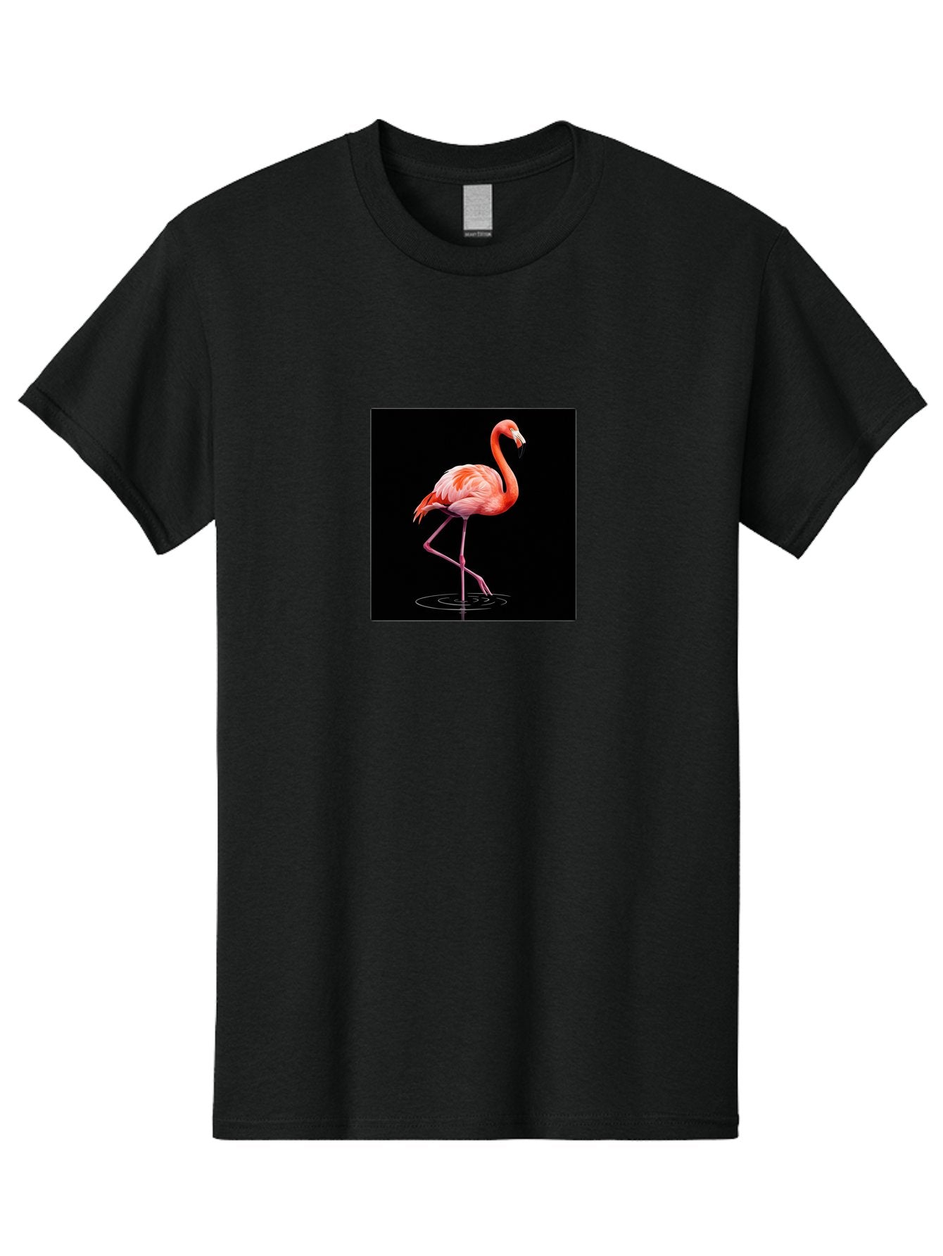 Flamingo-2 Men'S Graphic Tee, 100% Cotton, Comfortable Casual Summer Wear, Machine Washable, Vintage Camera, Old Camera, Antique Camera, Black Camera, Classic Photography, Photography Equipment, Nostalgic Device, Film Camera, Camera Art Bai833 3