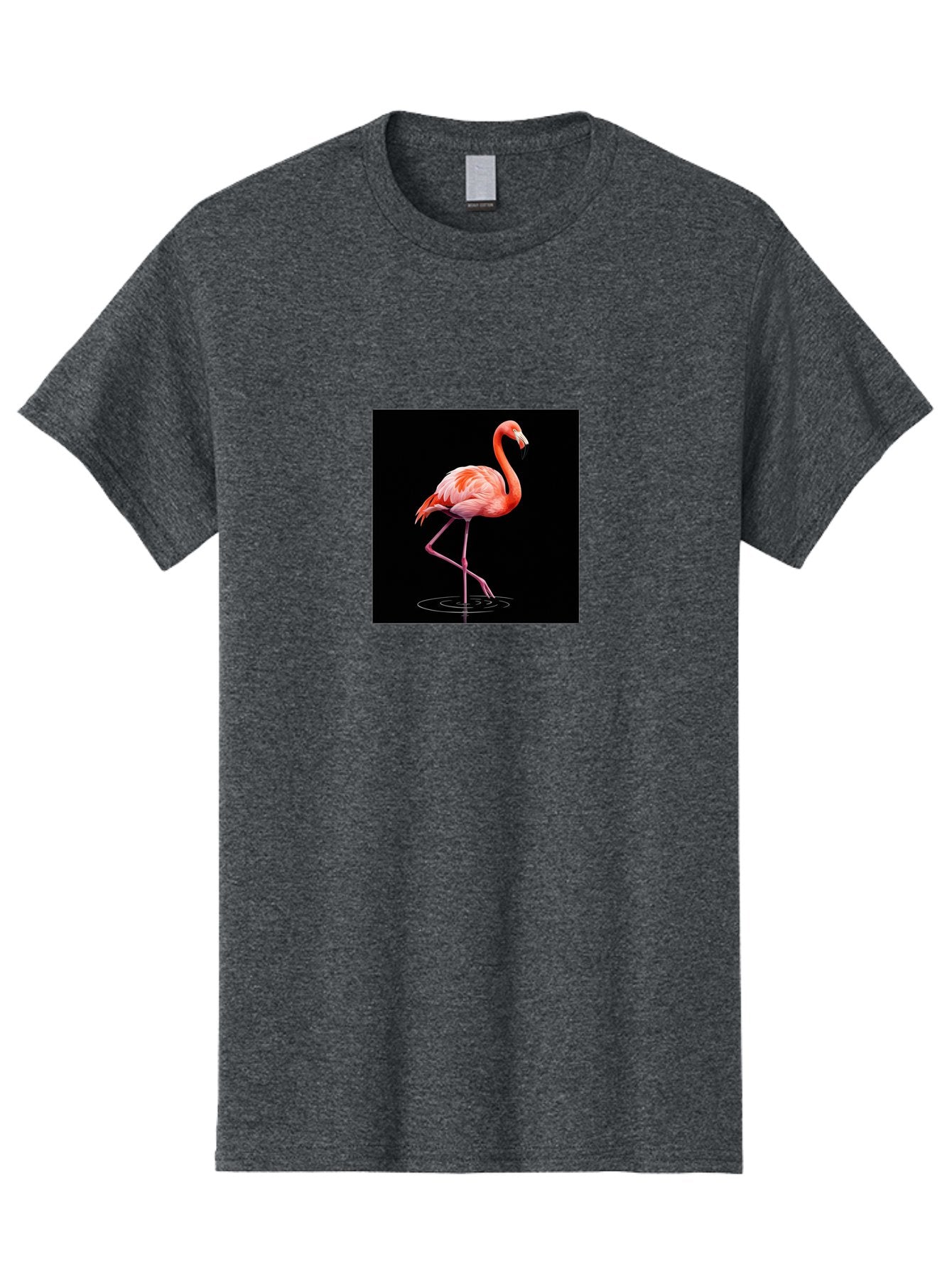 Flamingo-2 Men'S Graphic Tee, 100% Cotton, Comfortable Casual Summer Wear, Machine Washable, Vintage Camera, Old Camera, Antique Camera, Black Camera, Classic Photography, Photography Equipment, Nostalgic Device, Film Camera, Camera Art Bai833 5
