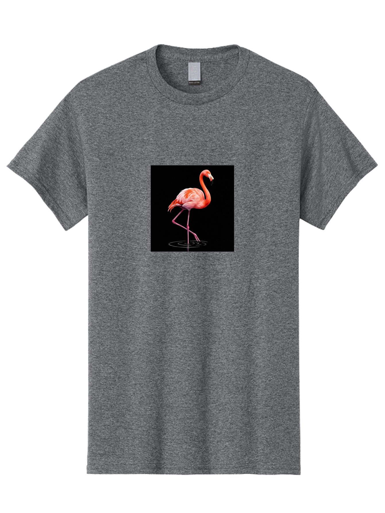 Flamingo-2 Men'S Graphic Tee, 100% Cotton, Comfortable Casual Summer Wear, Machine Washable, Vintage Camera, Old Camera, Antique Camera, Black Camera, Classic Photography, Photography Equipment, Nostalgic Device, Film Camera, Camera Art Bai833 7