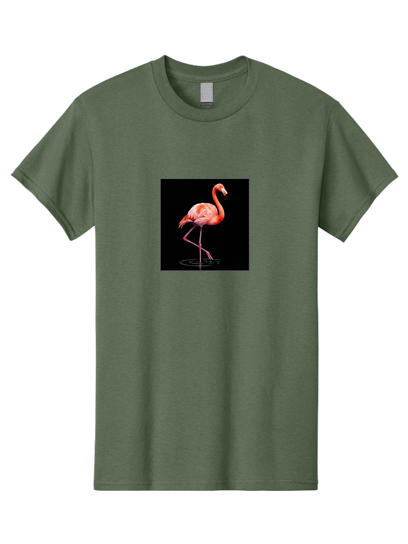 Flamingo-2 Men'S Graphic Tee, 100% Cotton, Comfortable Casual Summer Wear, Machine Washable, Vintage Camera, Old Camera, Antique Camera, Black Camera, Classic Photography, Photography Equipment, Nostalgic Device, Film Camera, Camera Art Bai833 4