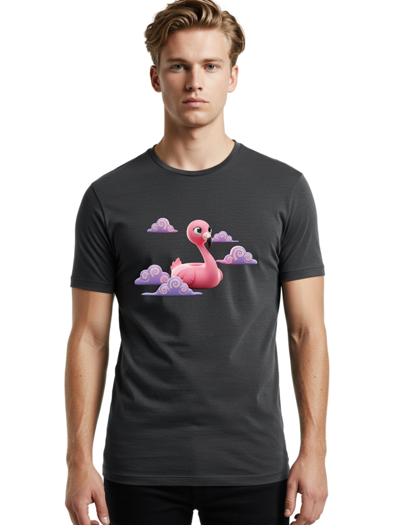 Flamingo-3 Men'S Graphic Tee, 100% Cotton, Comfortable Casual Summer Wear, Machine Washable, Vintage Camera, Old Camera, Antique Camera, Black Camera, Classic Photography, Photography Equipment, Nostalgic Device, Film Camera, Camera Art Bai834 26