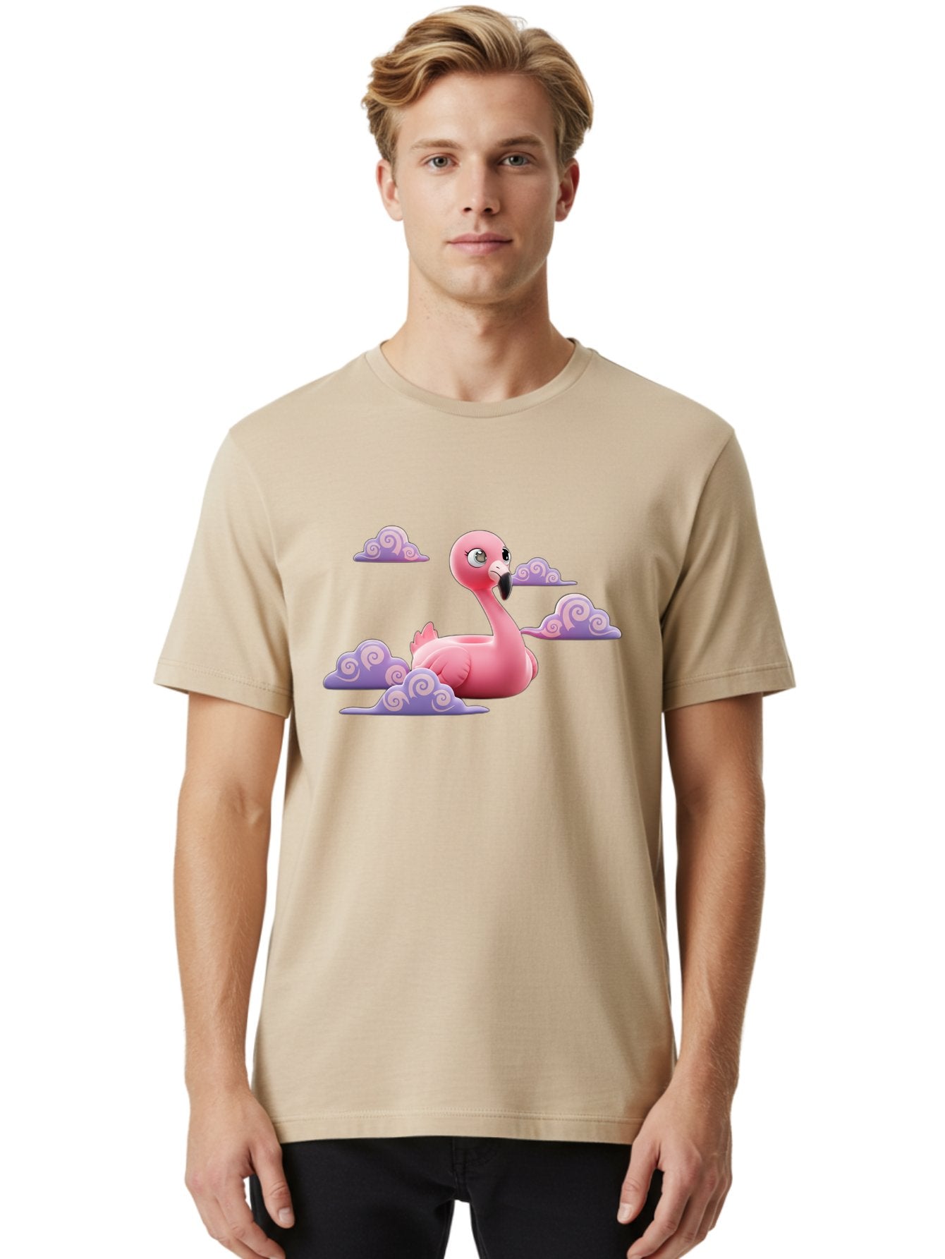 Flamingo-3 Men'S Graphic Tee, 100% Cotton, Comfortable Casual Summer Wear, Machine Washable, Vintage Camera, Old Camera, Antique Camera, Black Camera, Classic Photography, Photography Equipment, Nostalgic Device, Film Camera, Camera Art Bai834 27