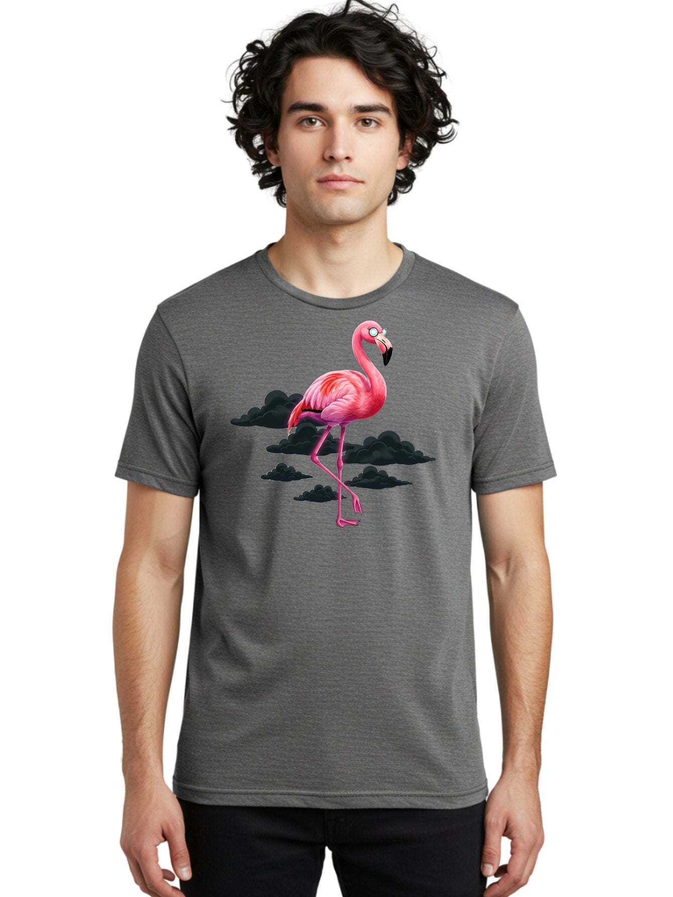 Flamingo-4 Men'S Graphic Tee, 100% Cotton, Comfortable Casual Summer Wear, Machine Washable, Vintage Camera, Old Camera, Antique Camera, Black Camera, Classic Photography, Photography Equipment, Nostalgic Device, Film Camera, Camera Art Bai835 27