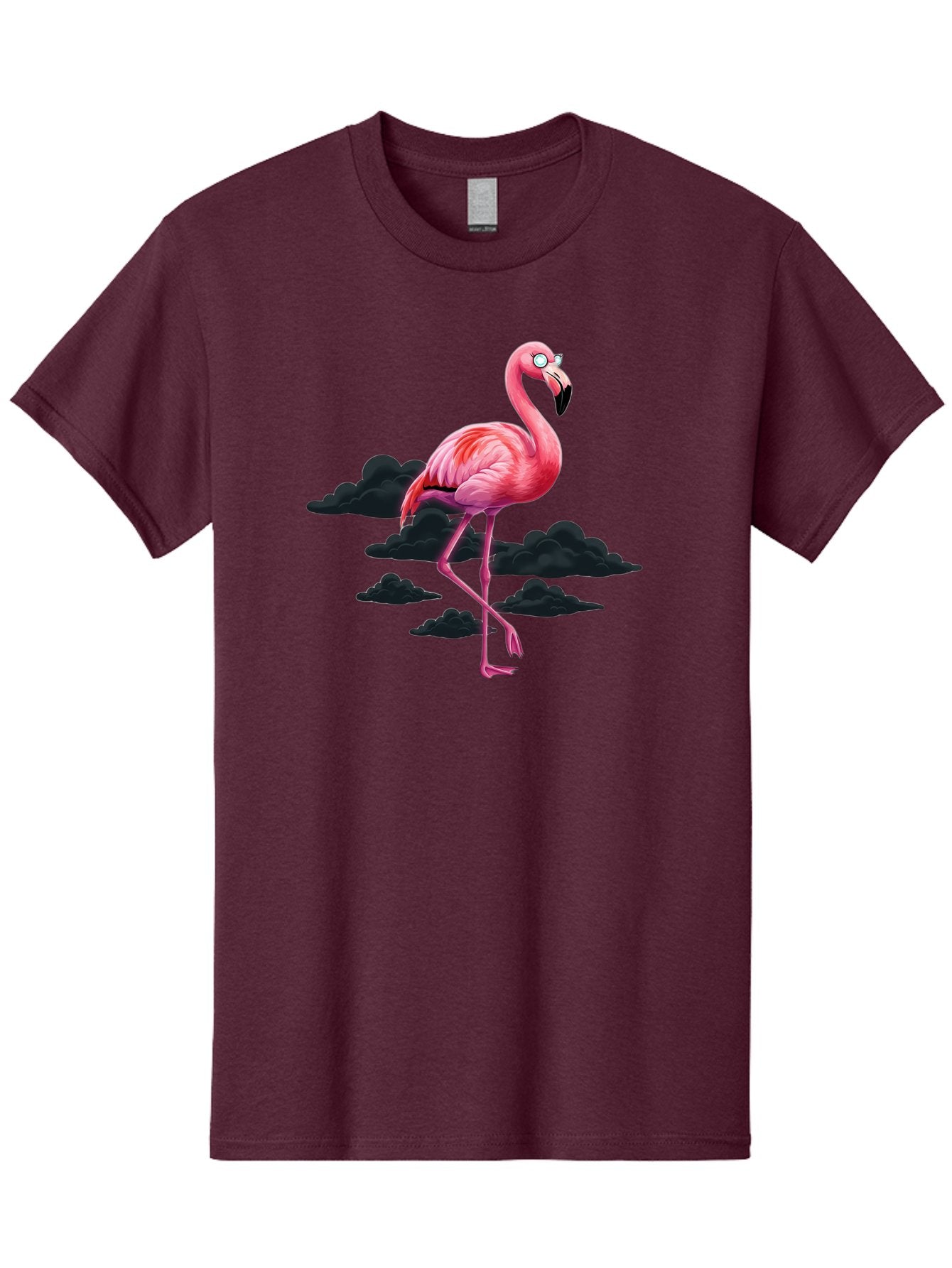 Flamingo-4 Men'S Graphic Tee, 100% Cotton, Comfortable Casual Summer Wear, Machine Washable, Vintage Camera, Old Camera, Antique Camera, Black Camera, Classic Photography, Photography Equipment, Nostalgic Device, Film Camera, Camera Art Bai835 4