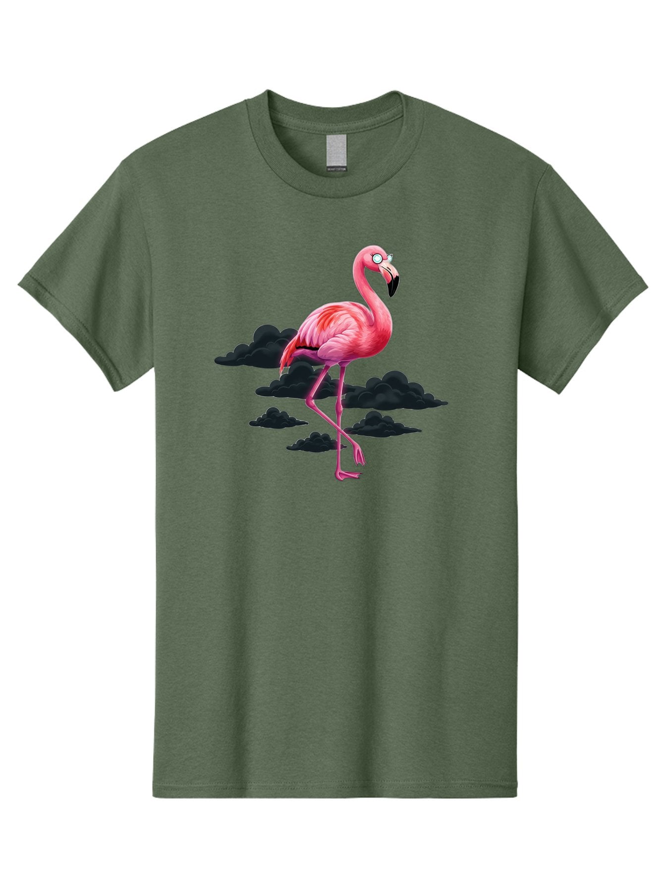 Flamingo-4 Men'S Graphic Tee, 100% Cotton, Comfortable Casual Summer Wear, Machine Washable, Vintage Camera, Old Camera, Antique Camera, Black Camera, Classic Photography, Photography Equipment, Nostalgic Device, Film Camera, Camera Art Bai835 5