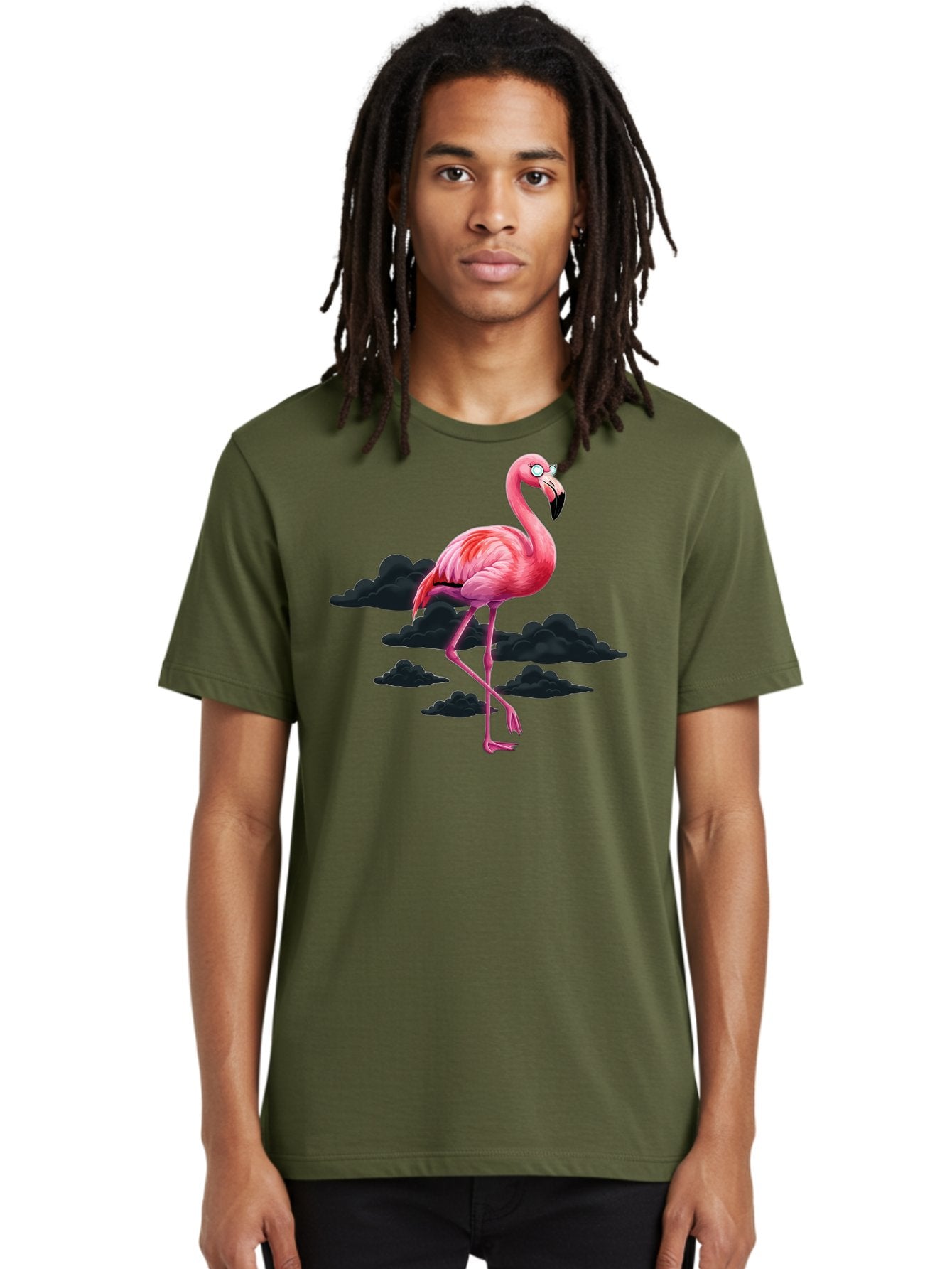 Flamingo-4 Men'S Graphic Tee, 100% Cotton, Comfortable Casual Summer Wear, Machine Washable, Vintage Camera, Old Camera, Antique Camera, Black Camera, Classic Photography, Photography Equipment, Nostalgic Device, Film Camera, Camera Art Bai835 23