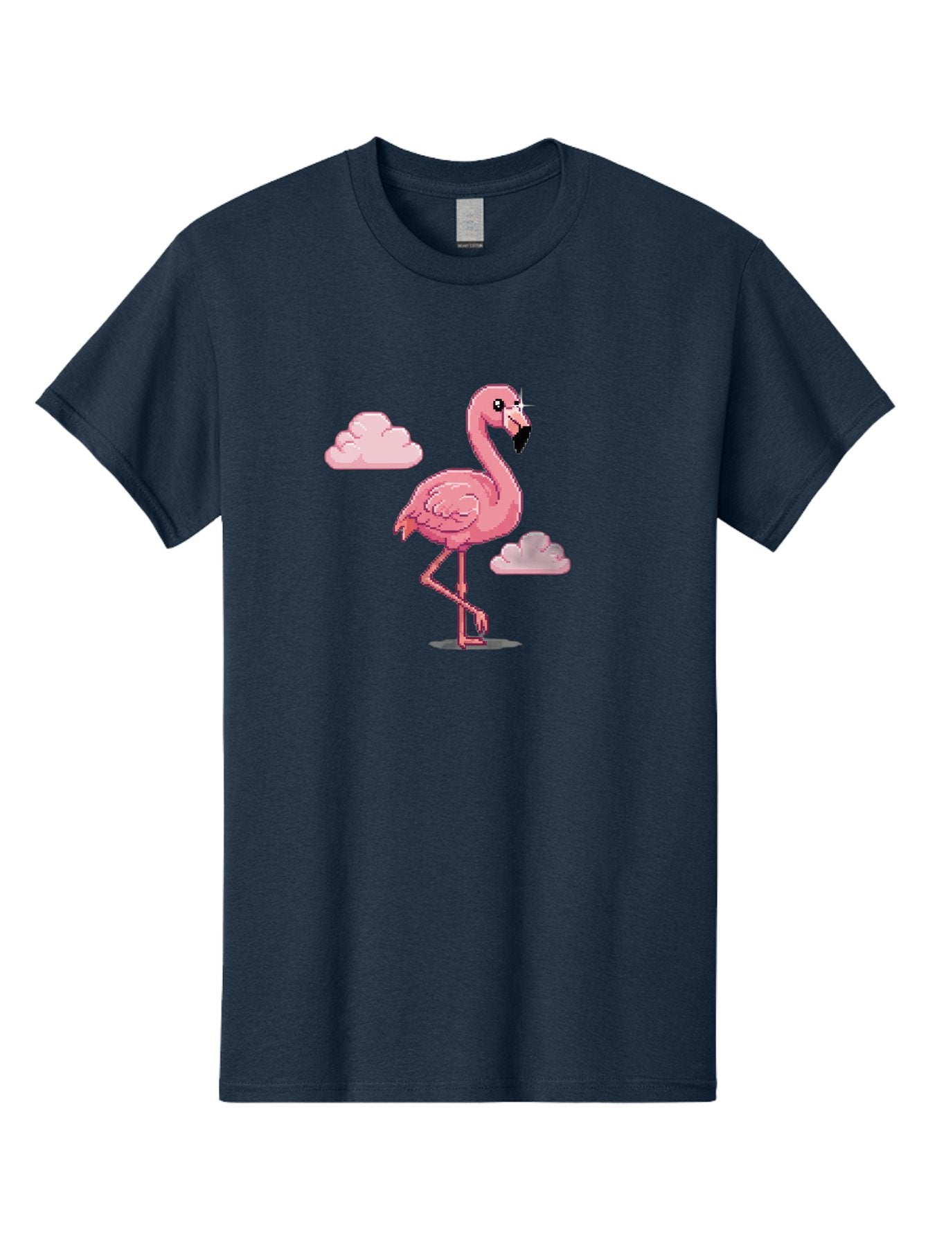 Flamingo-5 Men'S Graphic Tee, 100% Cotton, Comfortable Casual Summer Wear, Machine Washable, Vintage Camera, Old Camera, Antique Camera, Black Camera, Classic Photography, Photography Equipment, Nostalgic Device, Film Camera, Camera Art Bai836