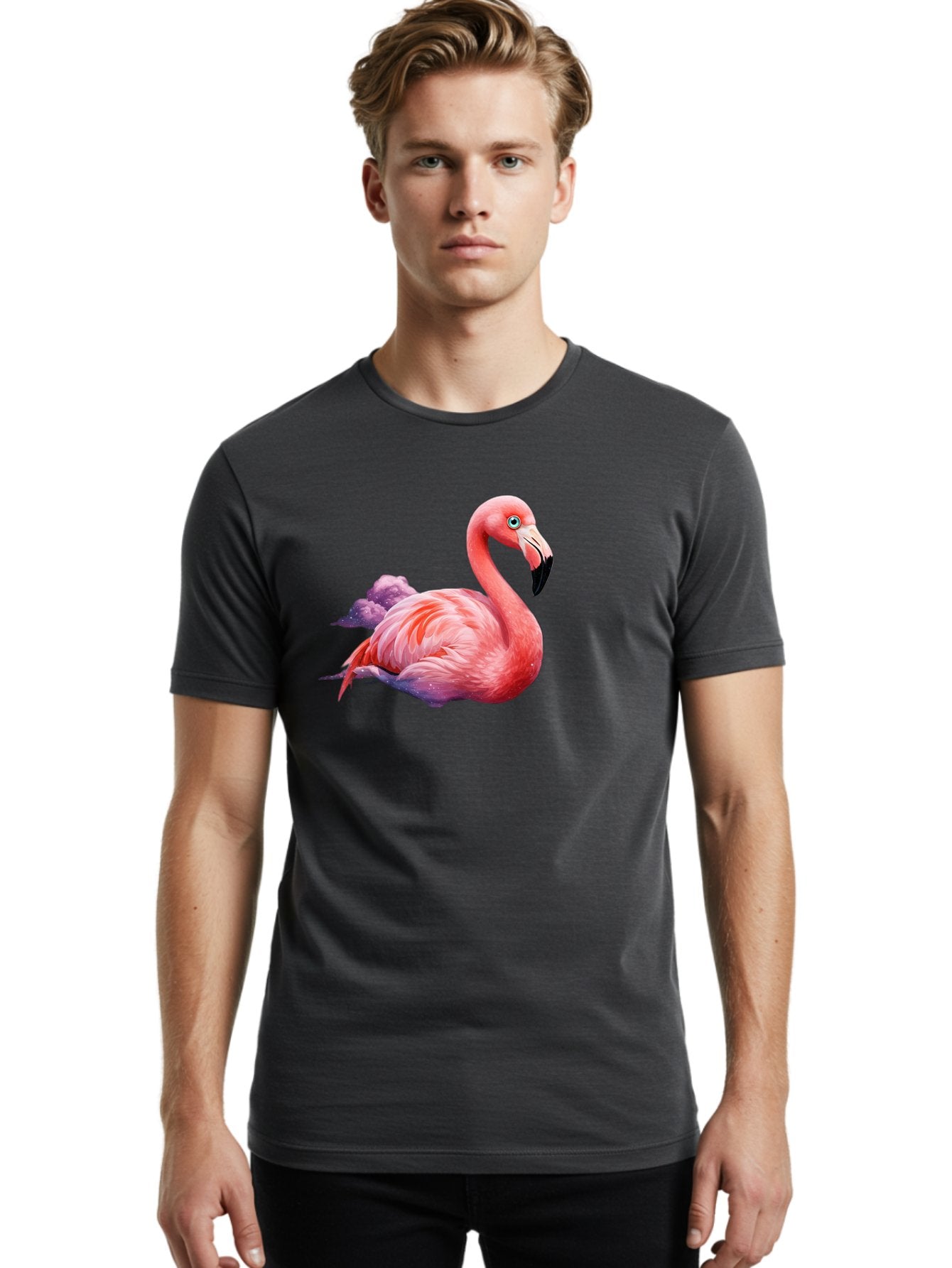 Flamingo-7 Men'S Graphic Tee, 100% Cotton, Comfortable Casual Summer Wear, Machine Washable, Vintage Camera, Old Camera, Antique Camera, Black Camera, Classic Photography, Photography Equipment, Nostalgic Device, Film Camera, Camera Art Bai838 21