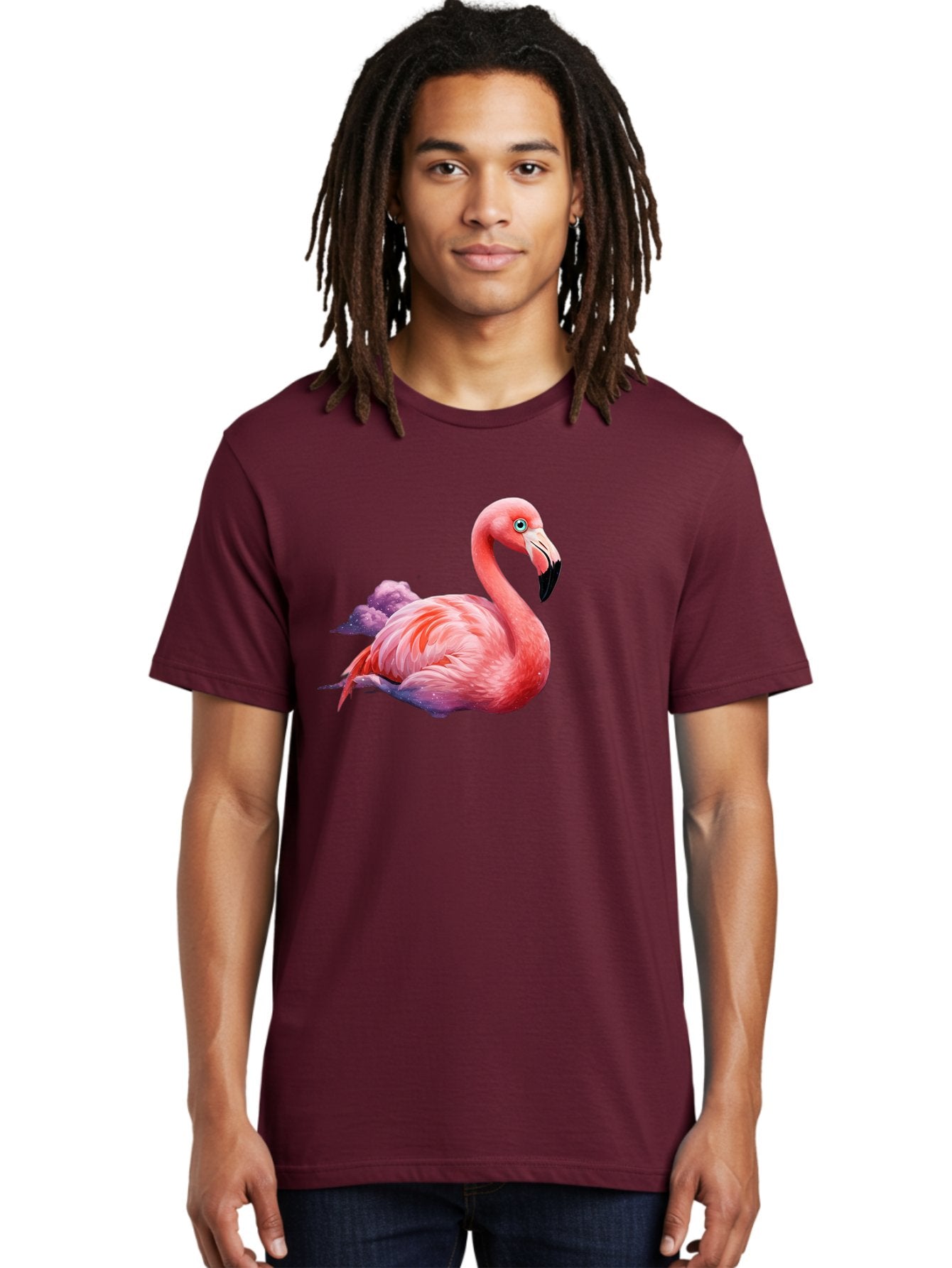 Flamingo-7 Men'S Graphic Tee, 100% Cotton, Comfortable Casual Summer Wear, Machine Washable, Vintage Camera, Old Camera, Antique Camera, Black Camera, Classic Photography, Photography Equipment, Nostalgic Device, Film Camera, Camera Art Bai838 17