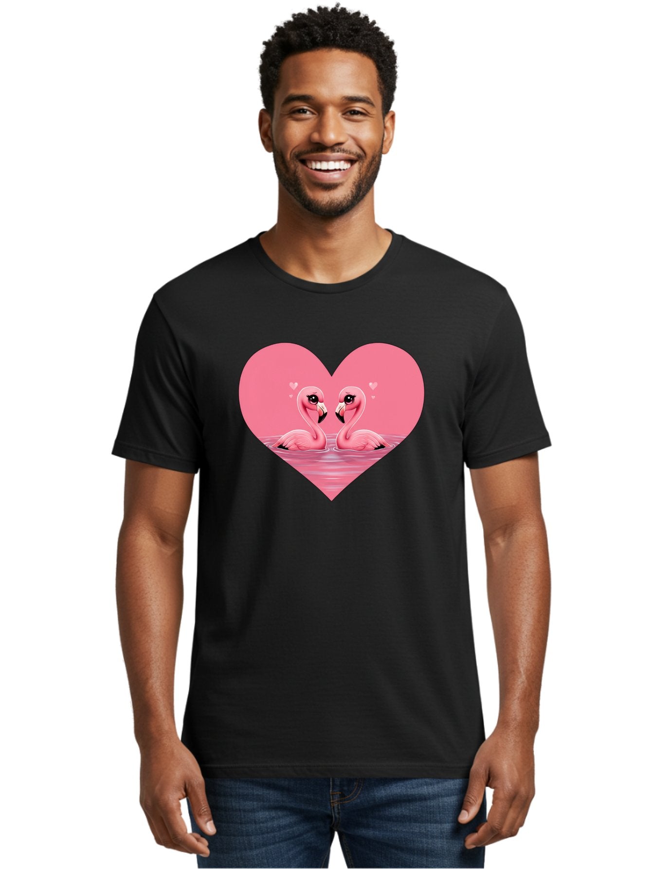 Flamingo-Couple Men'S Graphic Tee, 100% Cotton, Comfortable Casual Summer Wear, Machine Washable, Vintage Camera, Old Camera, Antique Camera, Black Camera, Classic Photography, Photography Equipment, Nostalgic Device, Film Camera, Camera Art Bai841 26