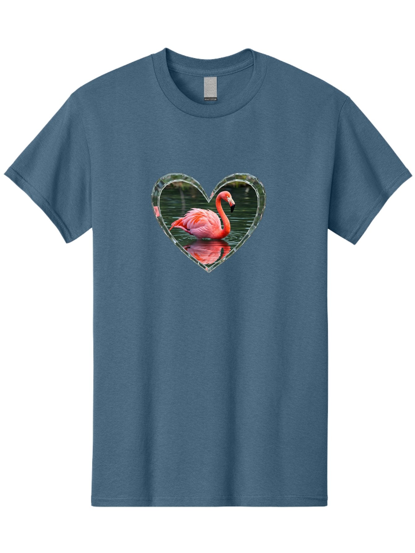 Flamingo-Heart Men'S Graphic Tee, 100% Cotton, Comfortable Casual Summer Wear, Machine Washable, Vintage Camera, Old Camera, Antique Camera, Black Camera, Classic Photography, Photography Equipment, Nostalgic Device, Film Camera, Camera Art Bai843 5