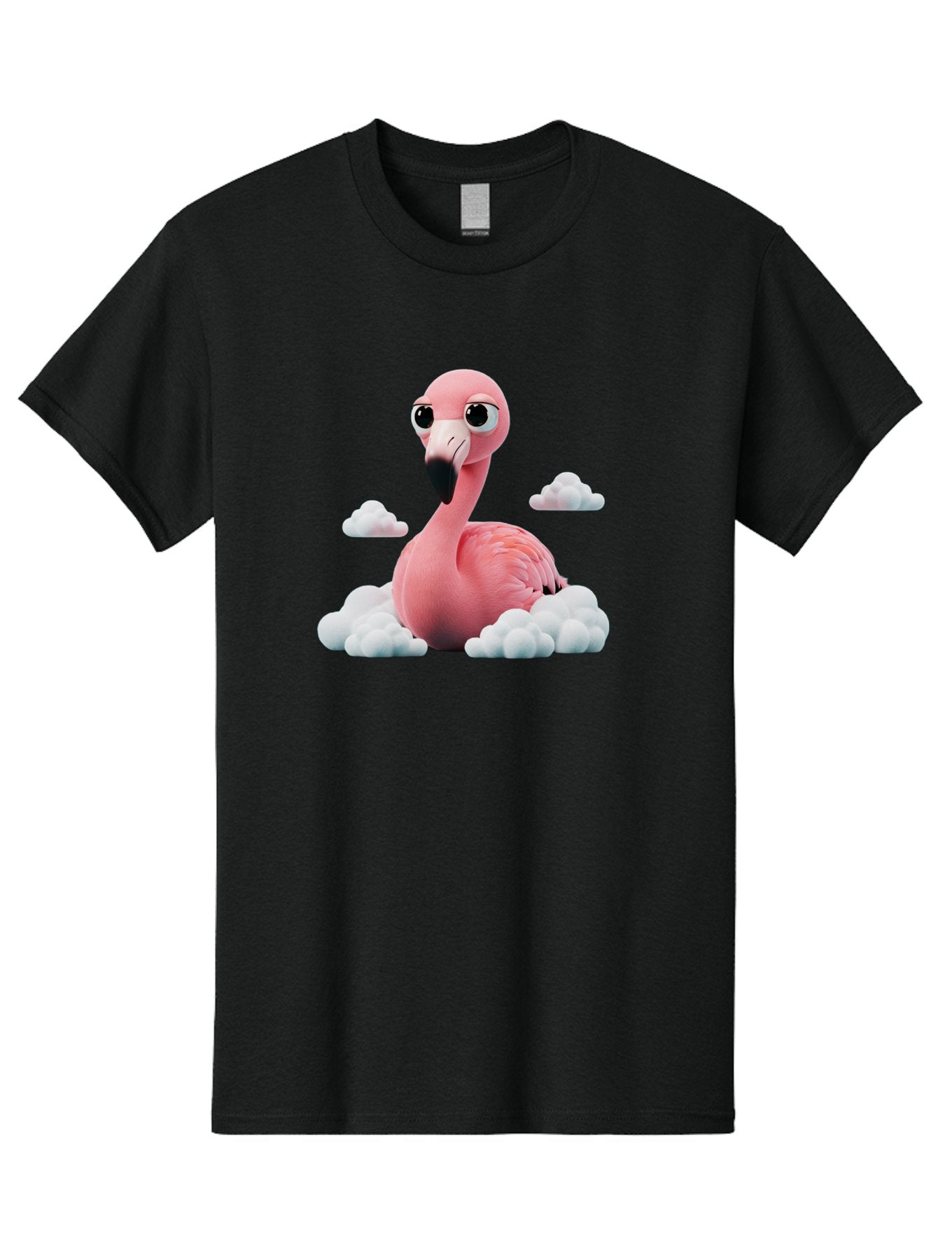 Flamingo-On-Clouds Men'S Graphic Tee, 100% Cotton, Comfortable Casual Summer Wear, Machine Washable, Vintage Camera, Old Camera, Antique Camera, Black Camera, Classic Photography, Photography Equipment, Nostalgic Device, Film Camera, Bai847 3