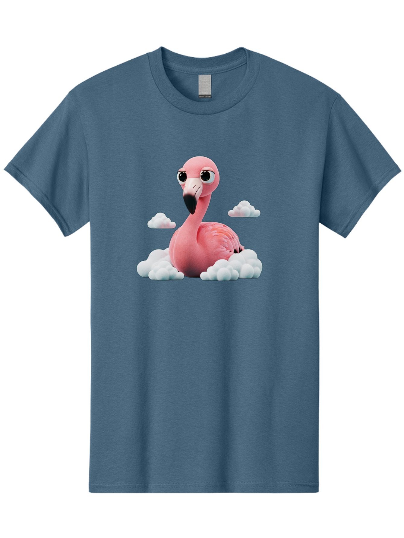 Flamingo-On-Clouds Men'S Graphic Tee, 100% Cotton, Comfortable Casual Summer Wear, Machine Washable, Vintage Camera, Old Camera, Antique Camera, Black Camera, Classic Photography, Photography Equipment, Nostalgic Device, Film Camera, Bai847