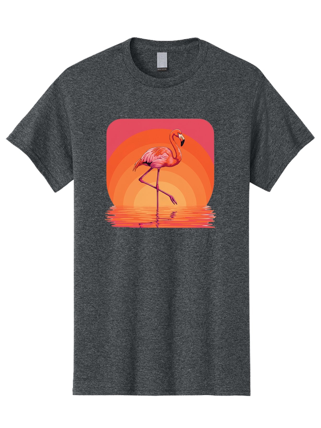 Flamingo-Retro Men'S Graphic Tee, 100% Cotton, Comfortable Casual Summer Wear, Machine Washable, Vintage Camera, Old Camera, Antique Camera, Black Camera, Classic Photography, Photography Equipment, Nostalgic Device, Film Camera, Camera Art Bai848 10