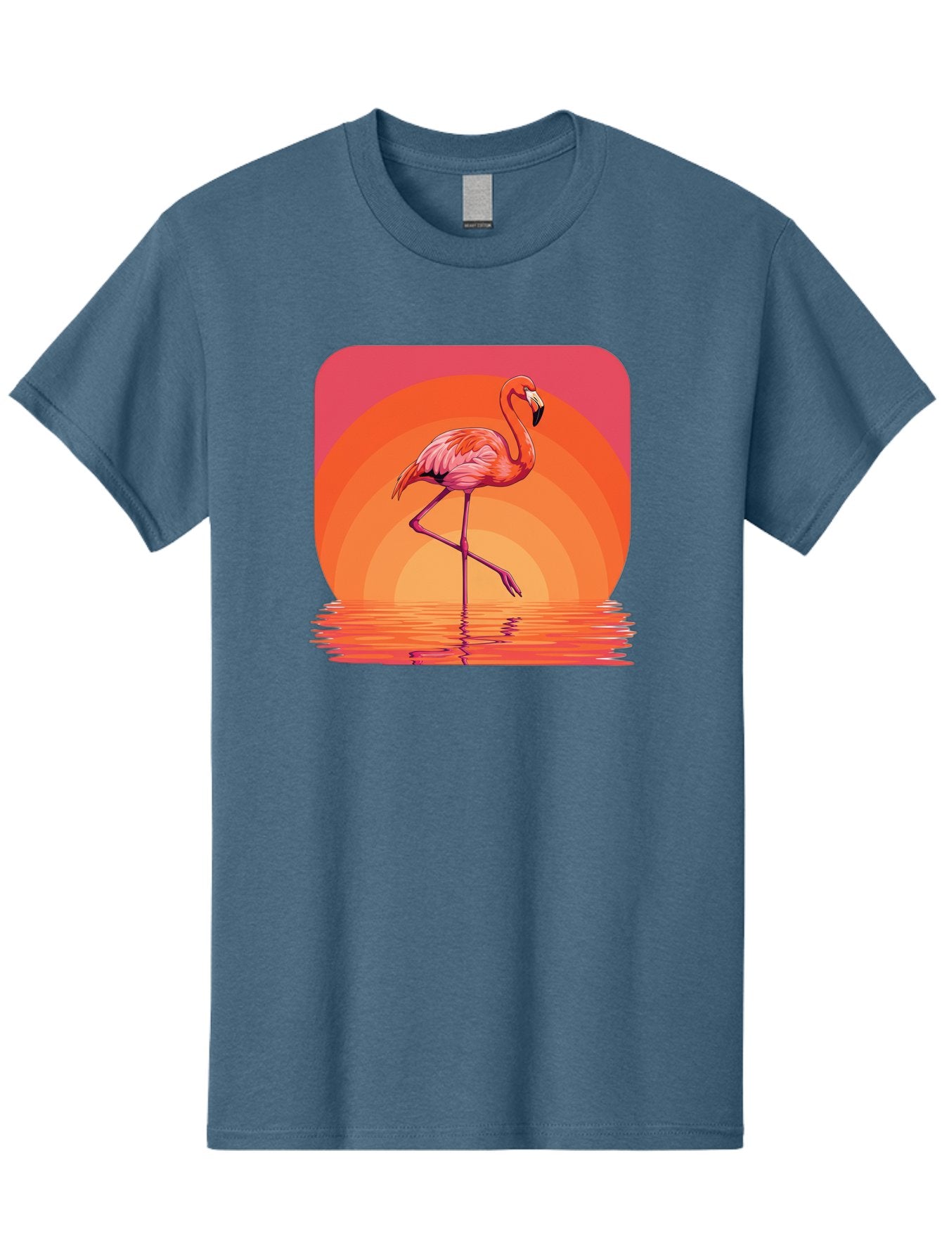 Flamingo-Retro Men'S Graphic Tee, 100% Cotton, Comfortable Casual Summer Wear, Machine Washable, Vintage Camera, Old Camera, Antique Camera, Black Camera, Classic Photography, Photography Equipment, Nostalgic Device, Film Camera, Camera Art Bai848 7