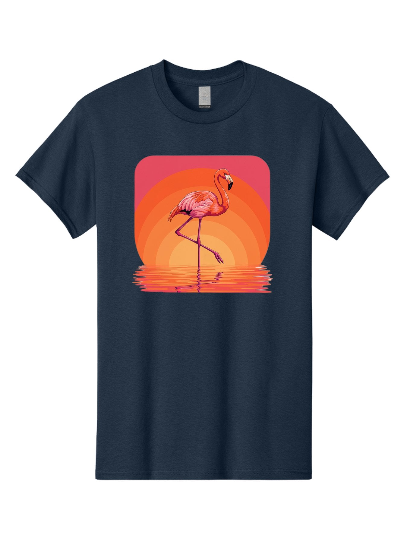 Flamingo-Retro Men'S Graphic Tee, 100% Cotton, Comfortable Casual Summer Wear, Machine Washable, Vintage Camera, Old Camera, Antique Camera, Black Camera, Classic Photography, Photography Equipment, Nostalgic Device, Film Camera, Camera Art Bai848 3