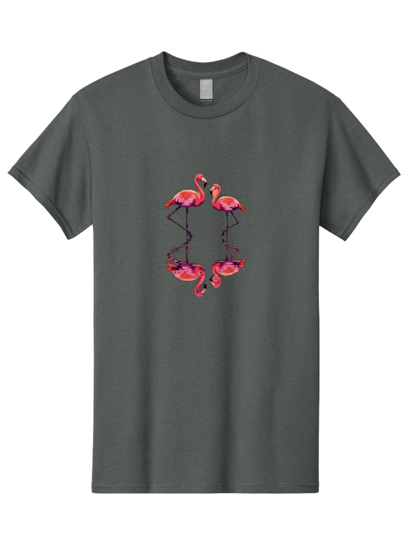 Flamingos-2 Men'S Graphic Tee, 100% Cotton, Comfortable Casual Summer Wear, Machine Washable, Vintage Camera, Old Camera, Antique Camera, Black Camera, Classic Photography, Photography Equipment, Nostalgic Device, Film Camera, Camera Art Bai853 7