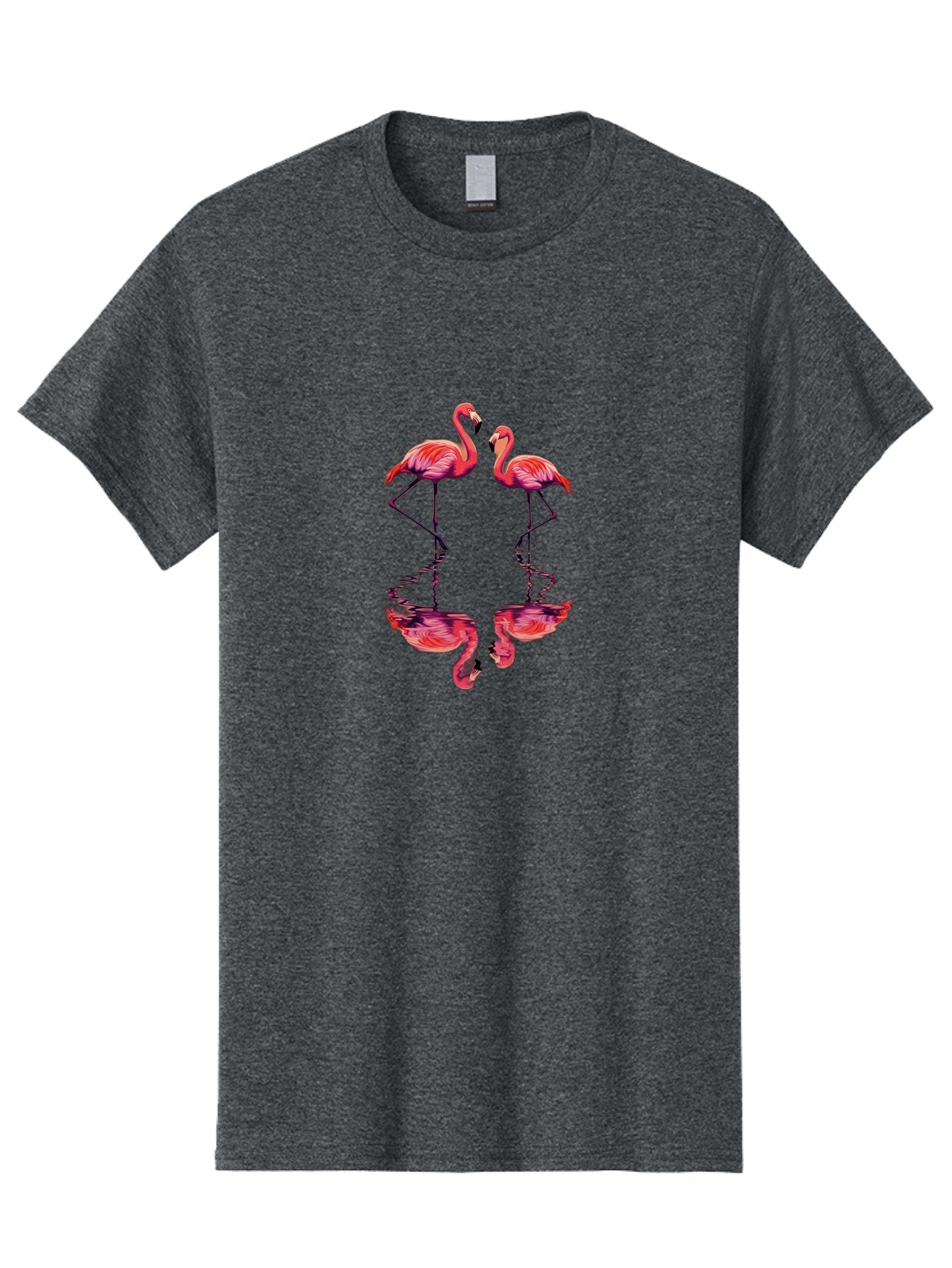 Flamingos-2 Men'S Graphic Tee, 100% Cotton, Comfortable Casual Summer Wear, Machine Washable, Vintage Camera, Old Camera, Antique Camera, Black Camera, Classic Photography, Photography Equipment, Nostalgic Device, Film Camera, Camera Art Bai853 4