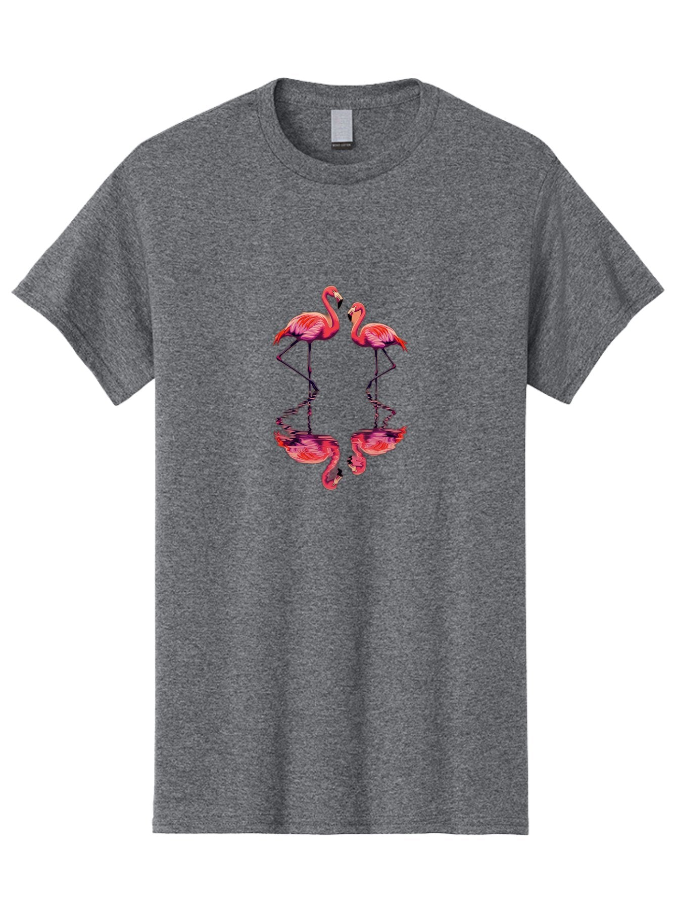 Flamingos-2 Men'S Graphic Tee, 100% Cotton, Comfortable Casual Summer Wear, Machine Washable, Vintage Camera, Old Camera, Antique Camera, Black Camera, Classic Photography, Photography Equipment, Nostalgic Device, Film Camera, Camera Art Bai853 6