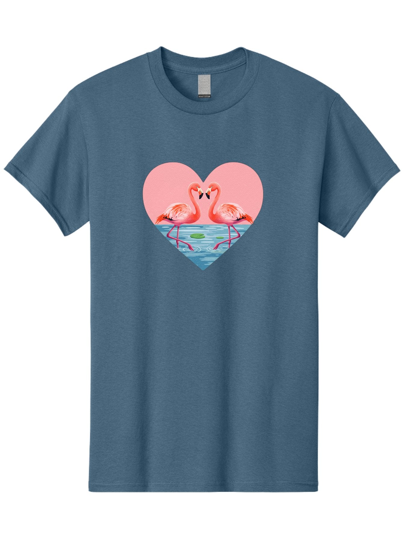 Flamingos-Heart-1 Men'S Graphic Tee, 100% Cotton, Comfortable Casual Summer Wear, Machine Washable, Vintage Camera, Old Camera, Antique Camera, Black Camera, Classic Photography, Photography Equipment, Nostalgic Device, Film Camera, Camera Art Bai859 13