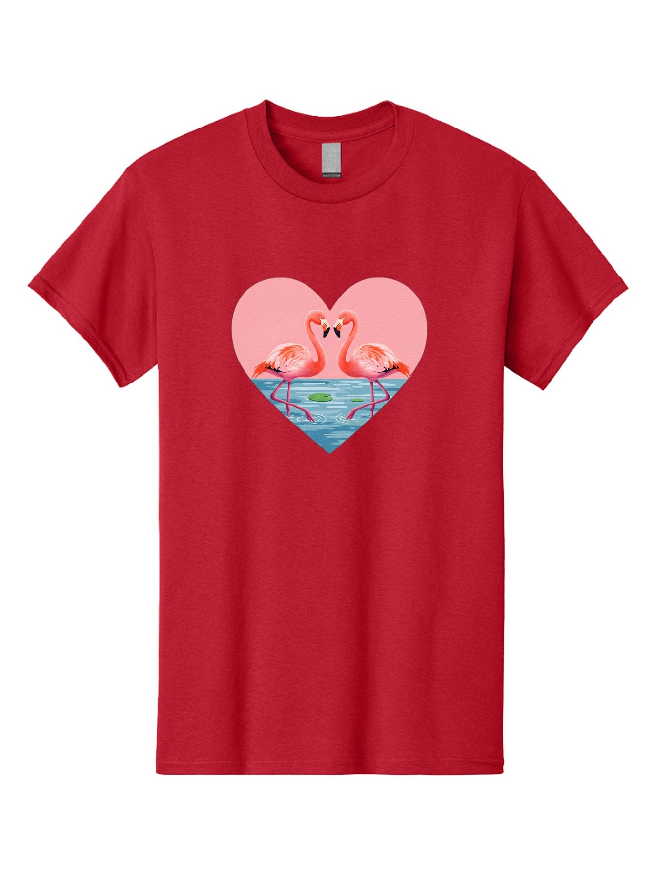 Flamingos-Heart-1 Men'S Graphic Tee, 100% Cotton, Comfortable Casual Summer Wear, Machine Washable, Vintage Camera, Old Camera, Antique Camera, Black Camera, Classic Photography, Photography Equipment, Nostalgic Device, Film Camera, Camera Art Bai859 12
